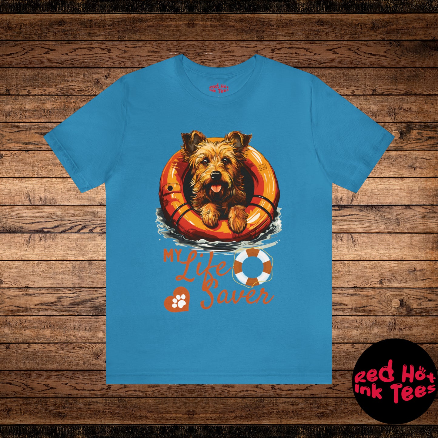 My Life Saver Australian Terrier Dog Tee