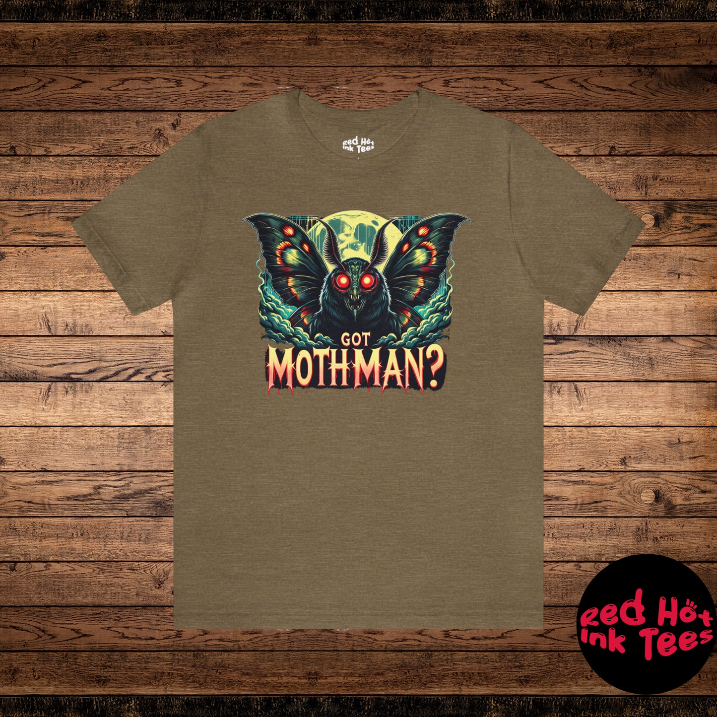 🌕 "Got Mothman? Tee" 🦋