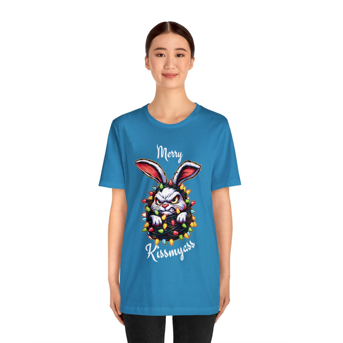 Merry Kissmyass Rabbit Tee