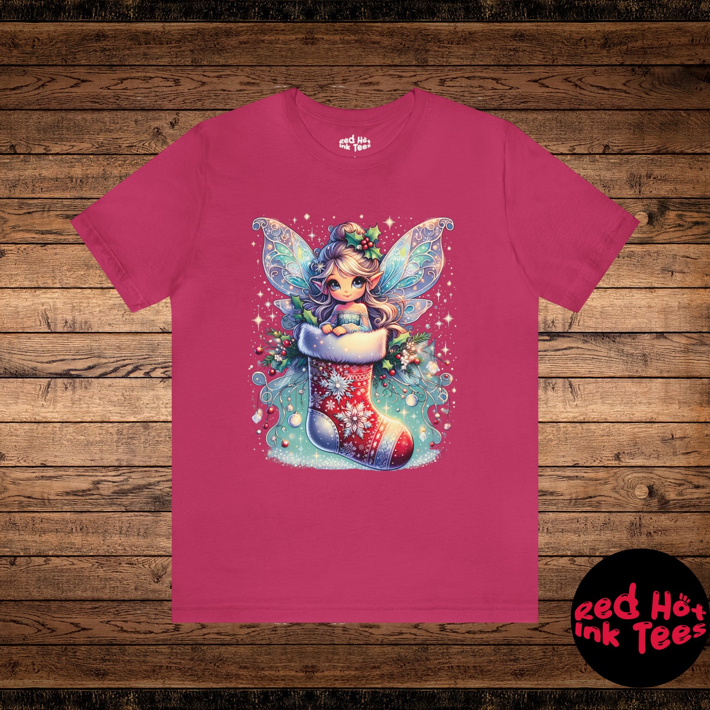 🧚‍♀️ "Fairy Stocking Tee" 🎄