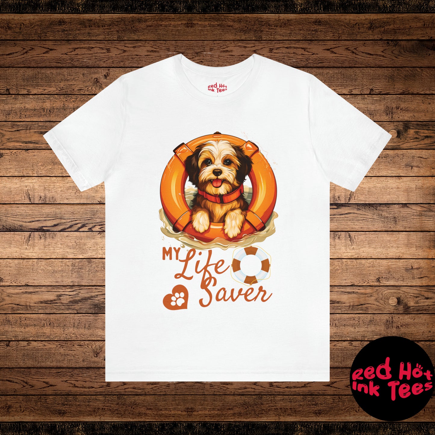 My Life Saver Lhasa Apso Dog Tee