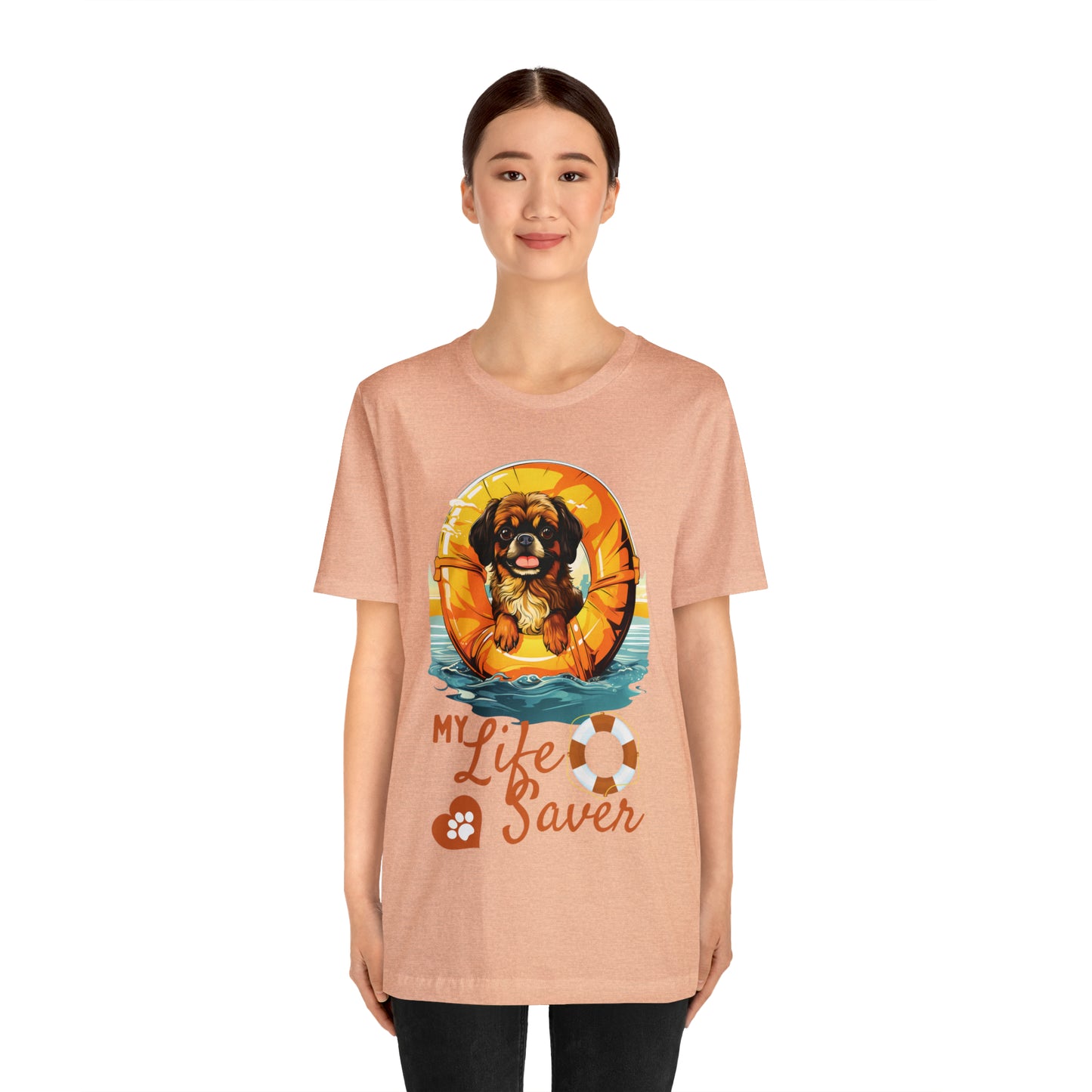 My Life Saver Pekingese Dog Tee