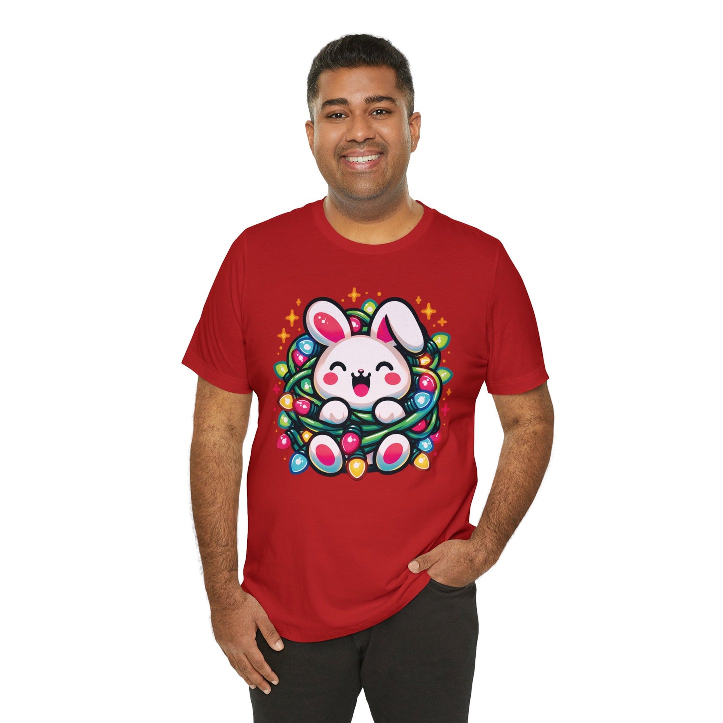 Bunny Christmas Entanglement Tee