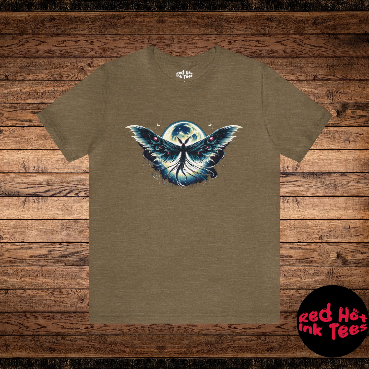 🌕 "Lunar Rising Mothman Tee" 🦋