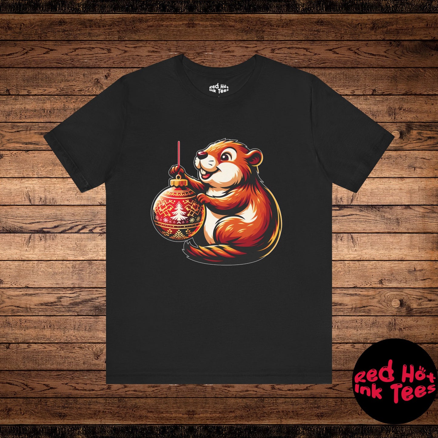 Groundhog Ornament Tee