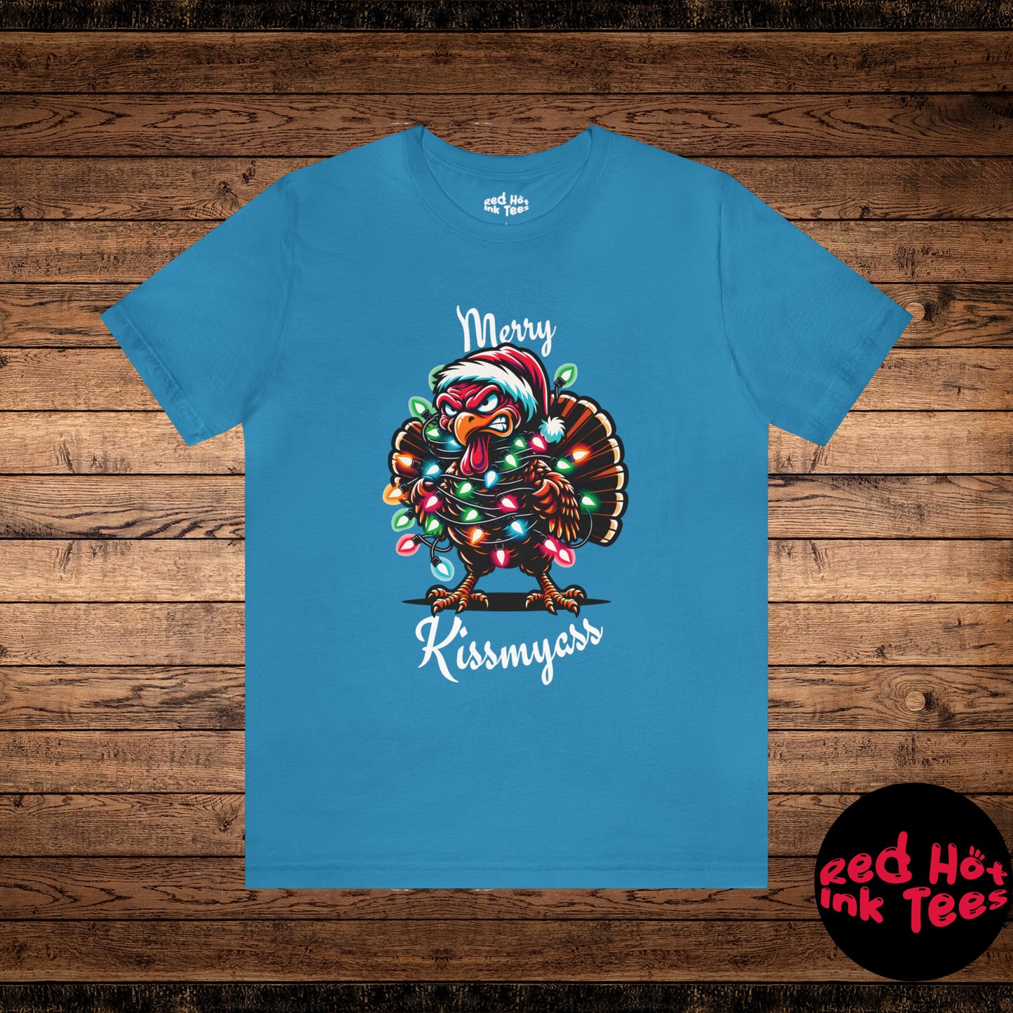 Merry Kissmyass Turkey Tee