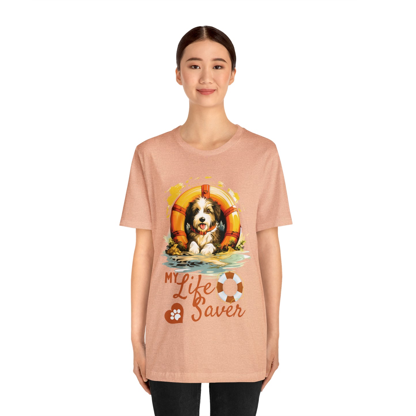 My Life Saver Old English Sheepdog Tee