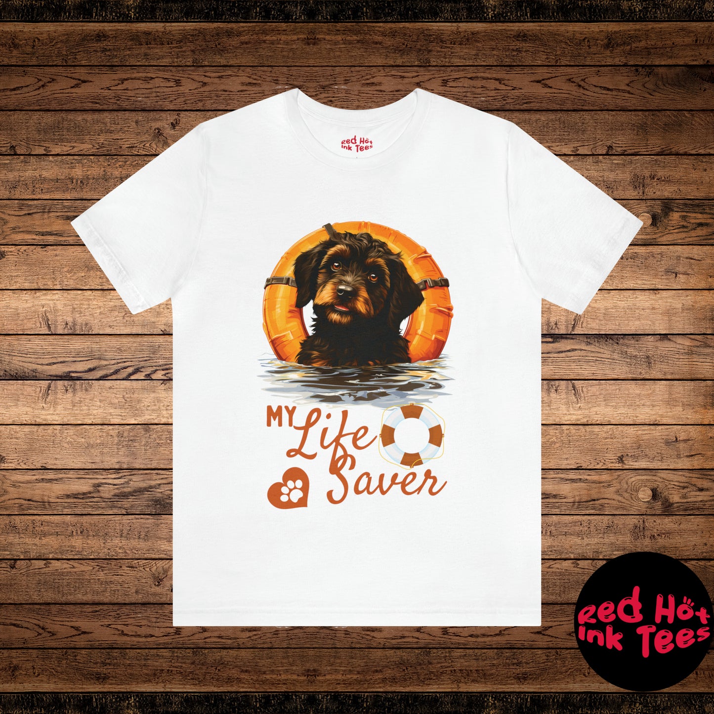 My Life Saver Portuguese Water Dog Tee