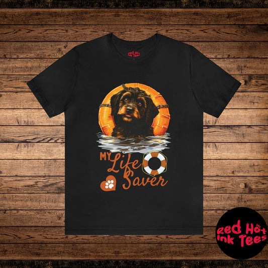 My Life Saver Portuguese Water Dog Tee