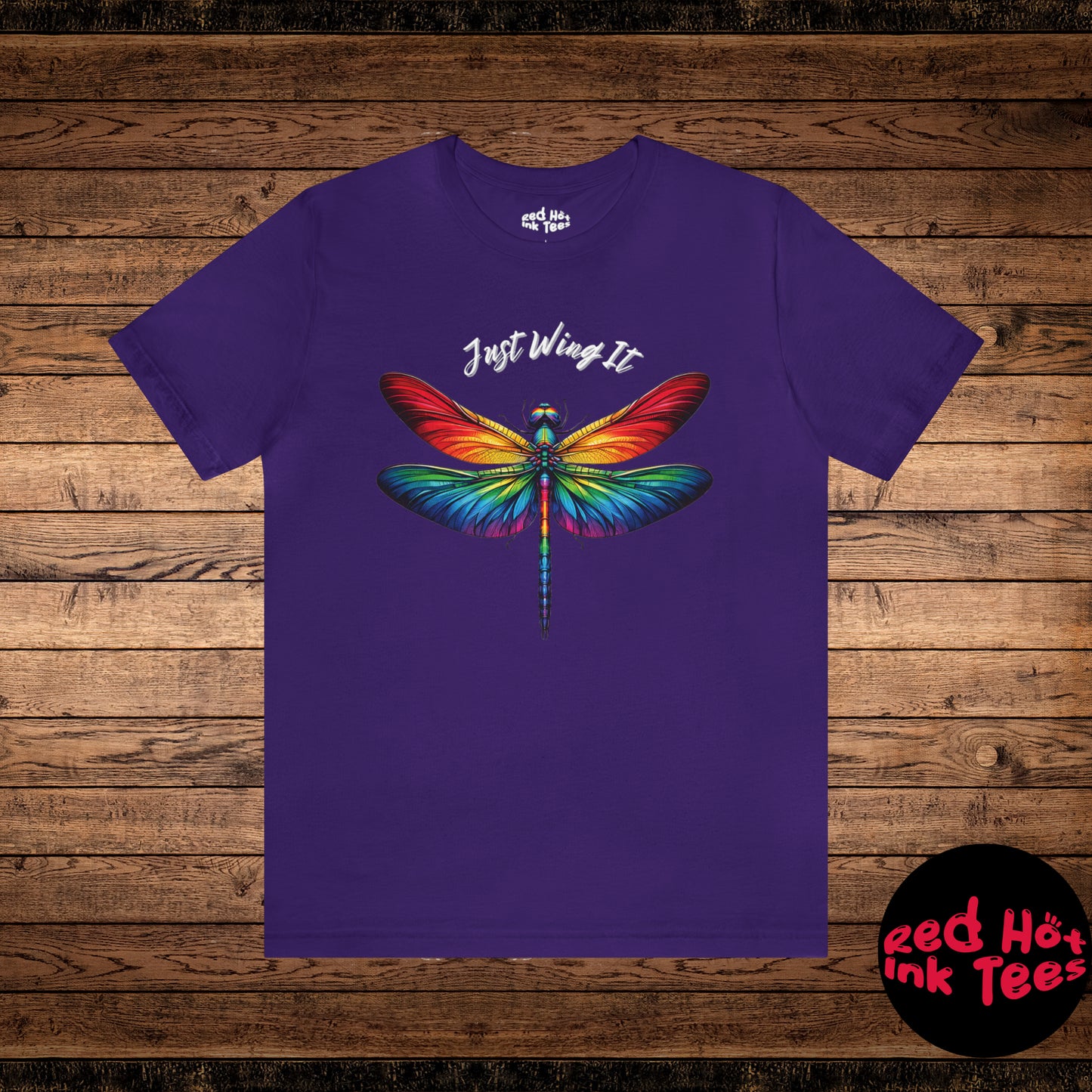 🌟 "Just Wing It Dragonfly Tee" 🌟