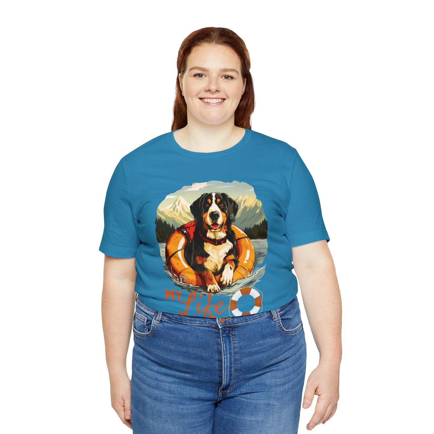 My Life Saver Greater Swiss Mountain Dog Tee