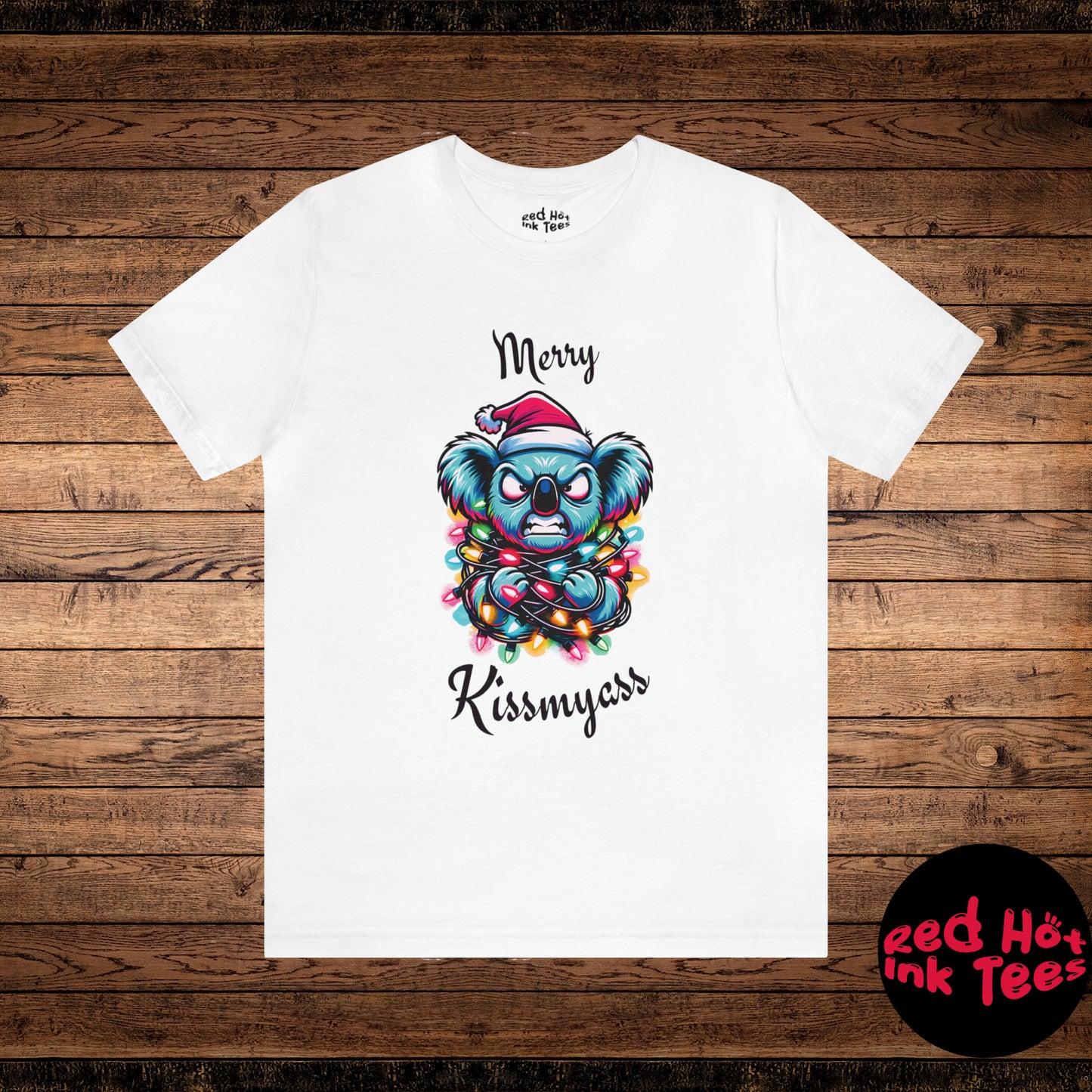 Merry Kissmyass Koala Tee