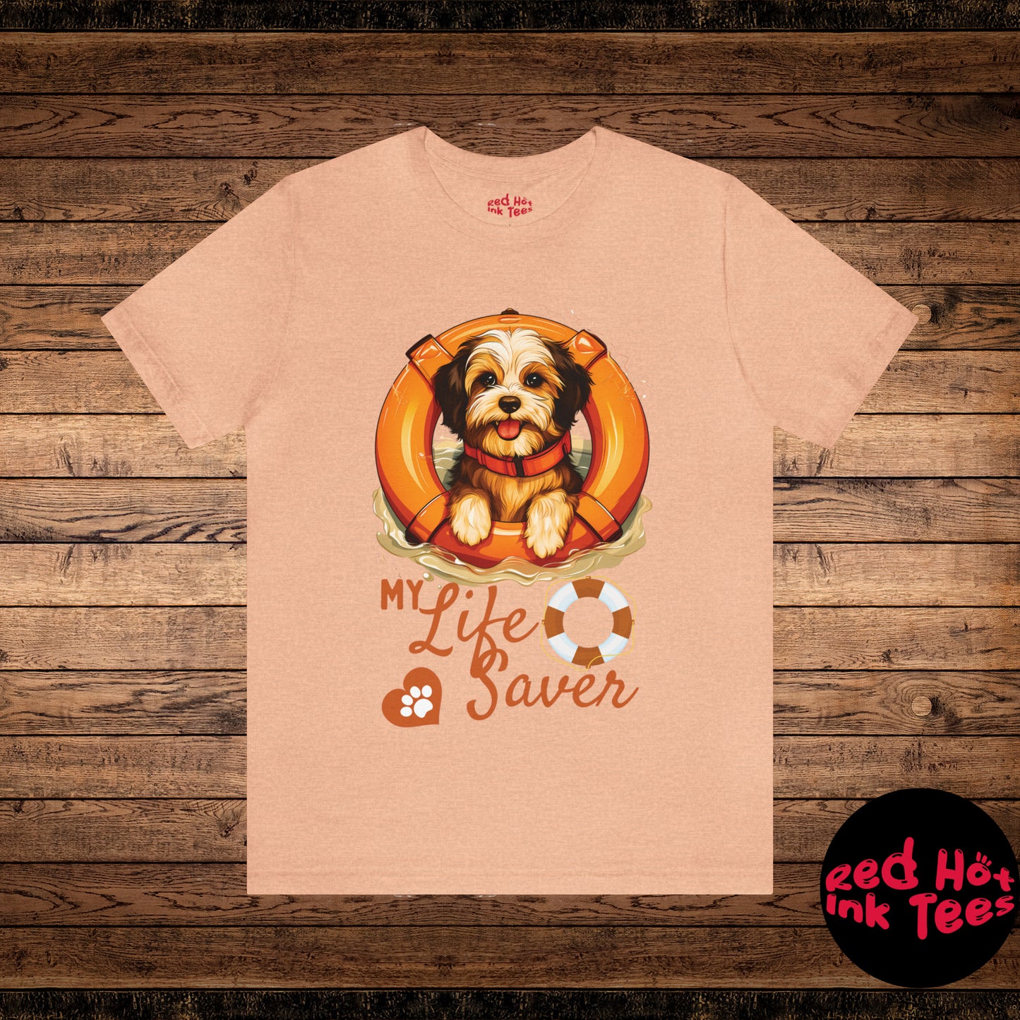 My Life Saver Lhasa Apso Dog Tee