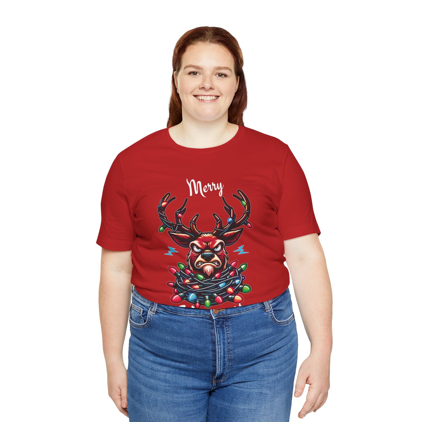 Merry Kissmyass Deer Tee