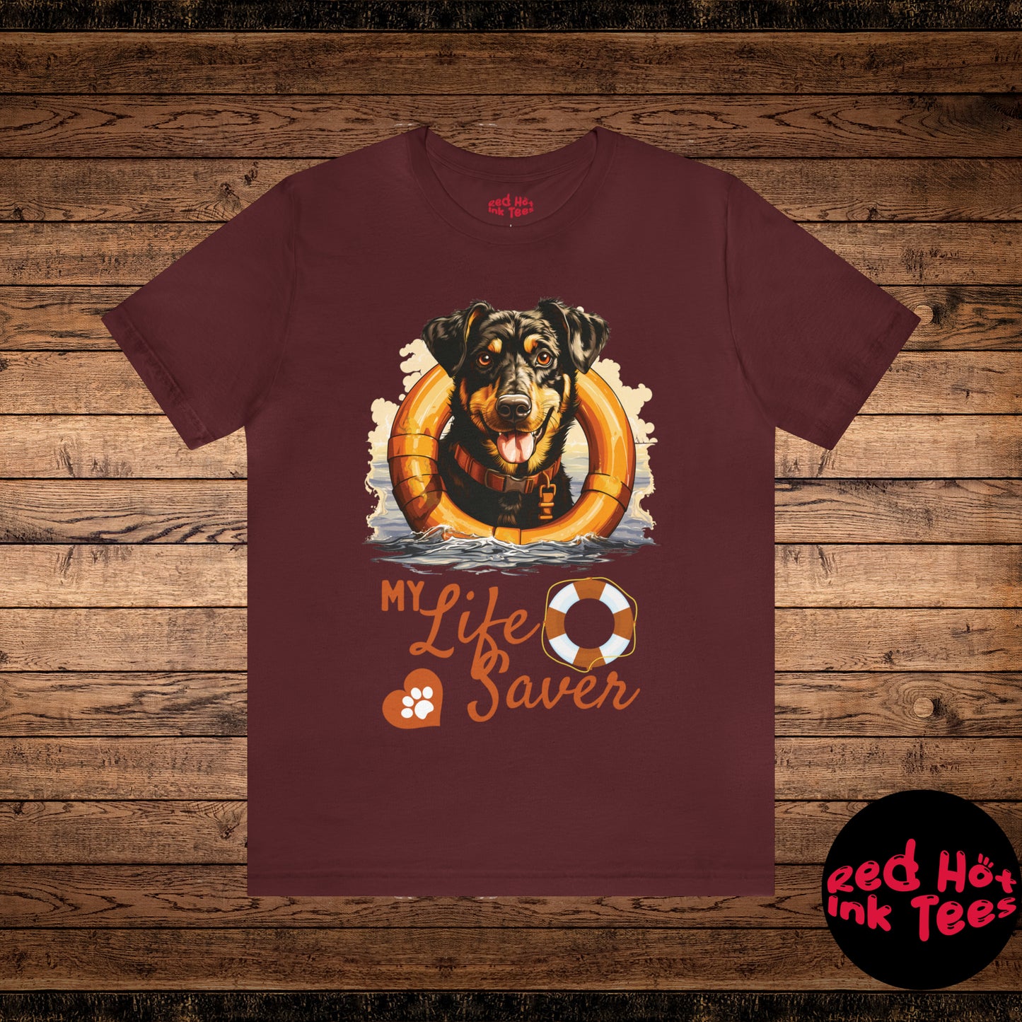 My Life Saver Beauceron Dog Tee