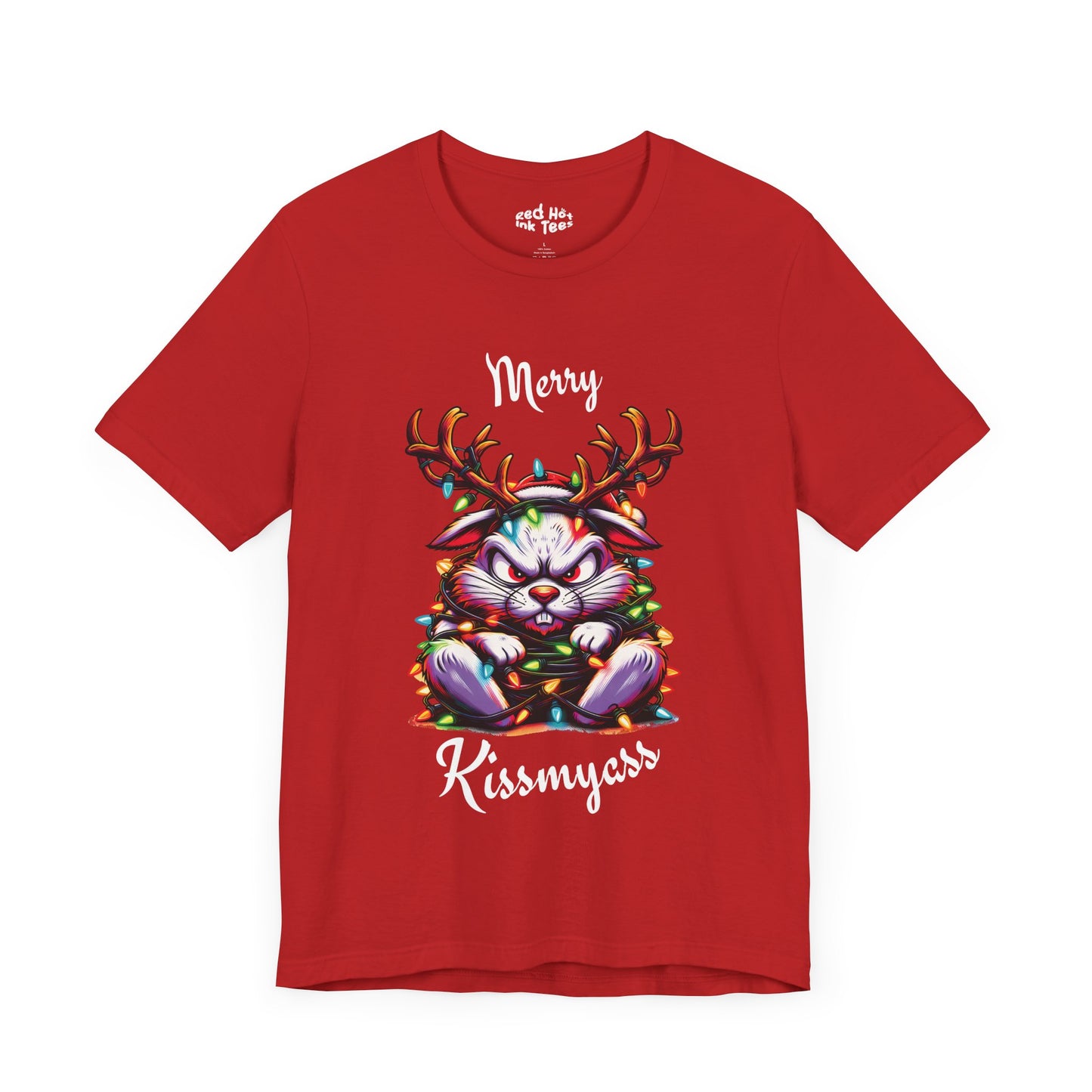 Merry Kissmyass Jackalope Tee