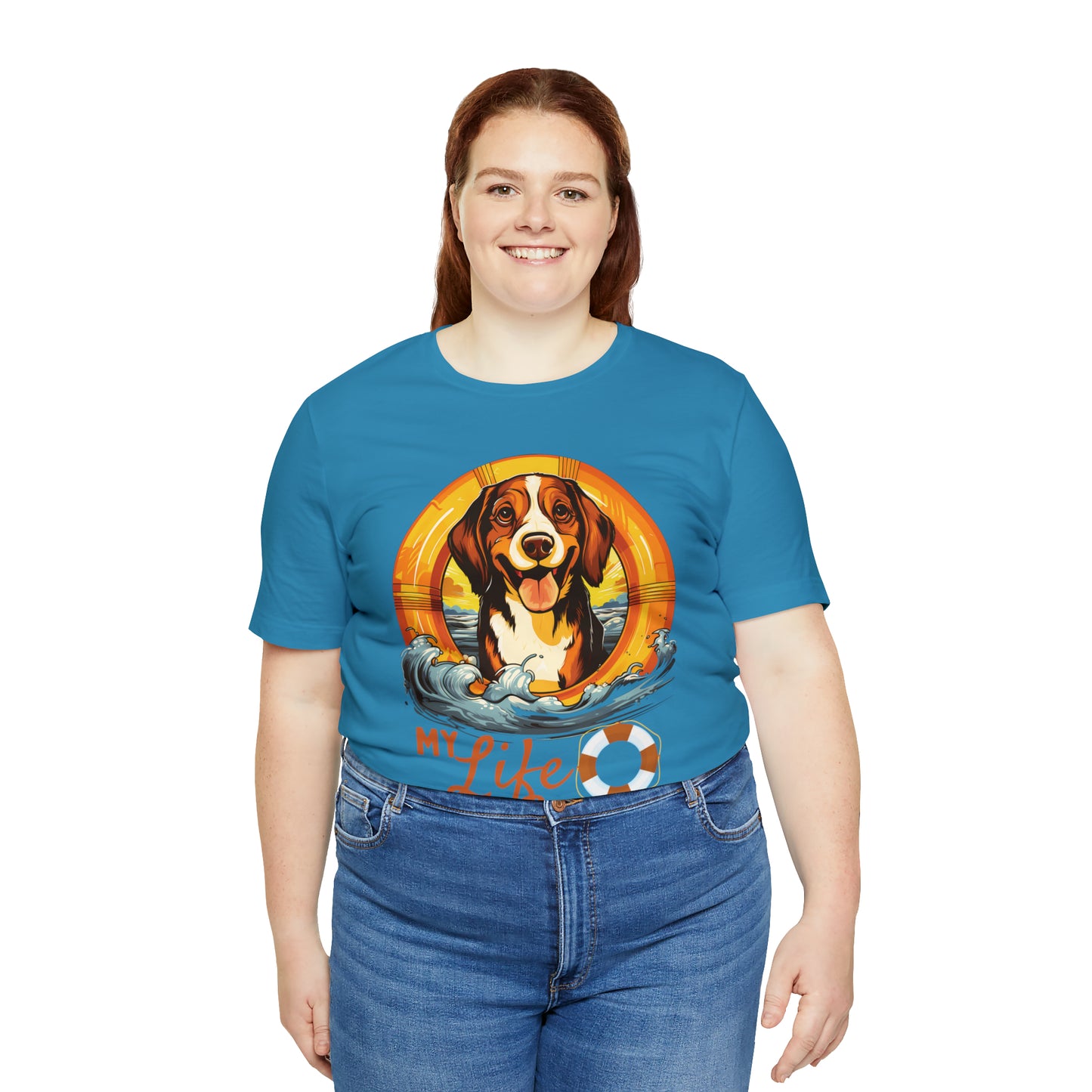 My Life Saver Beagle Dog Tee