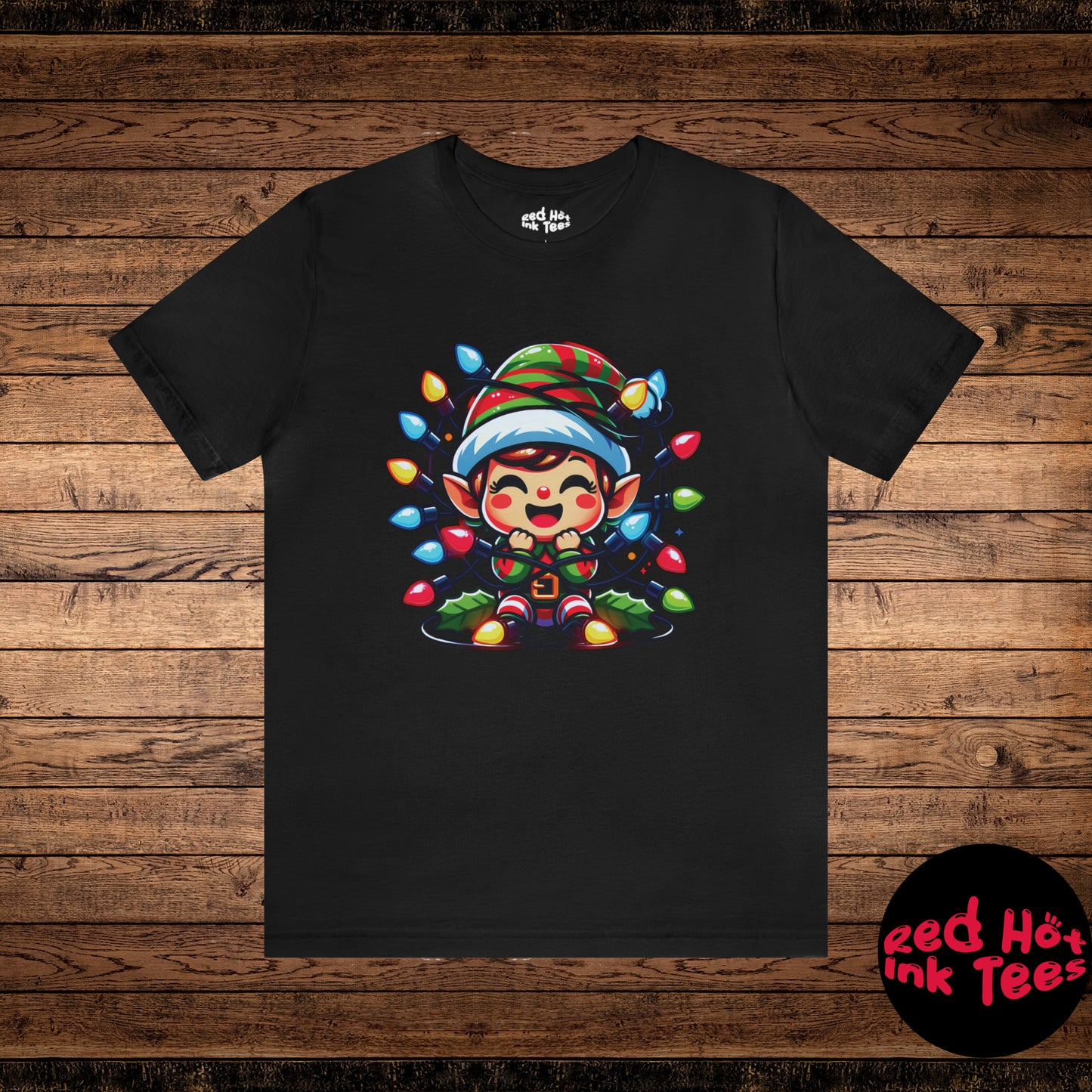 Elf Christmas Entanglement Tee