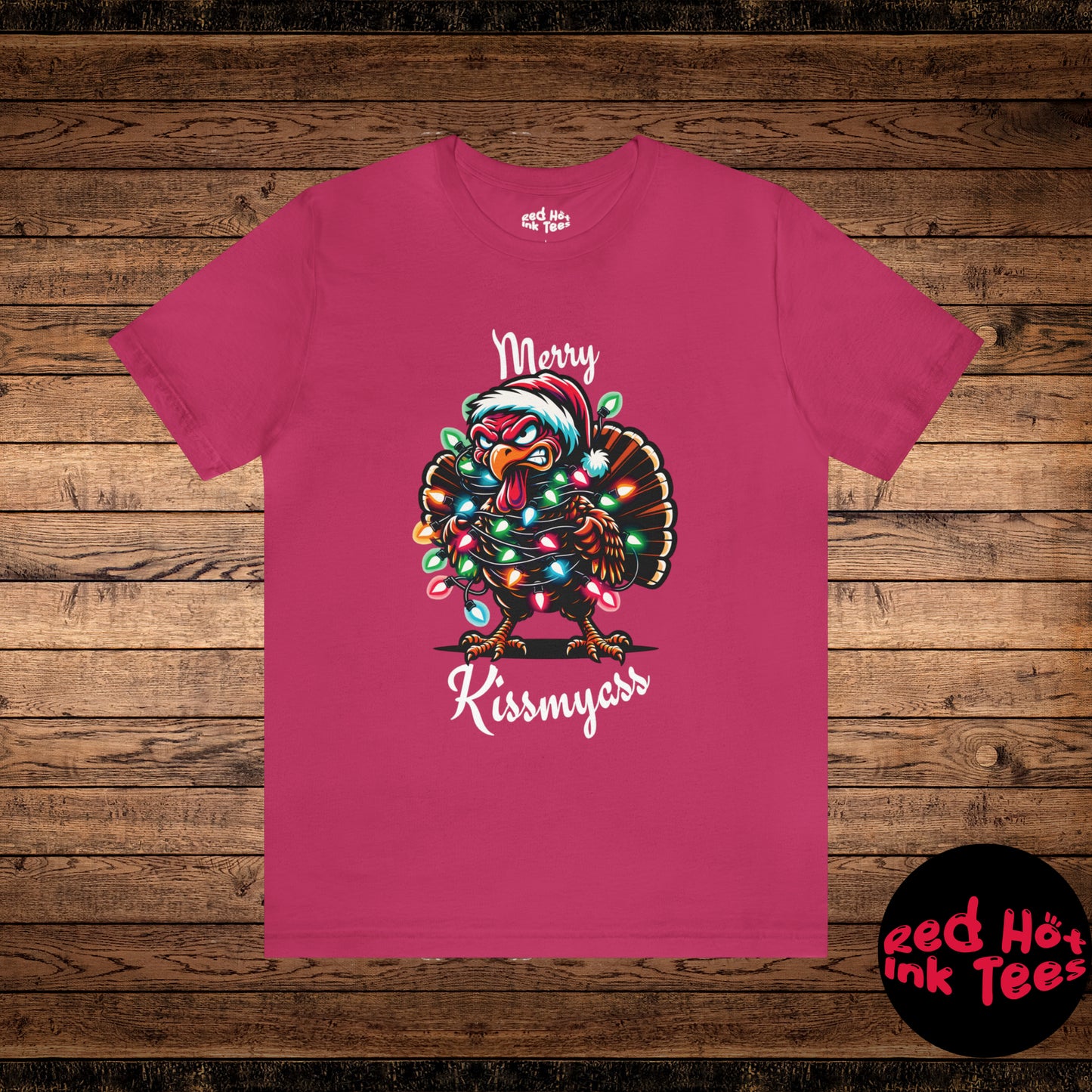 Merry Kissmyass Turkey Tee