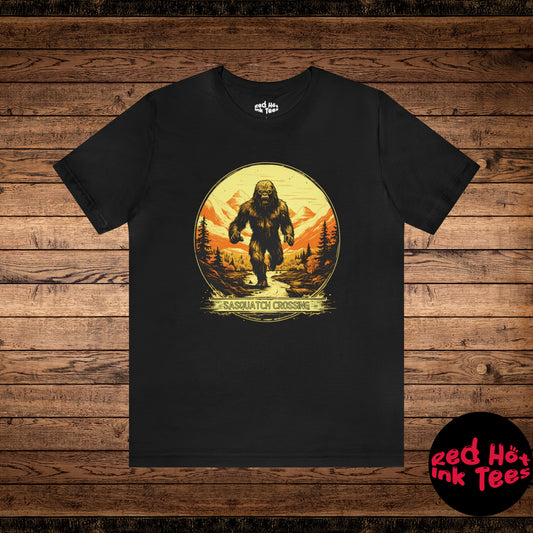 🚶‍♂️ Sasquatch Crossing Tee 🚶‍♂️