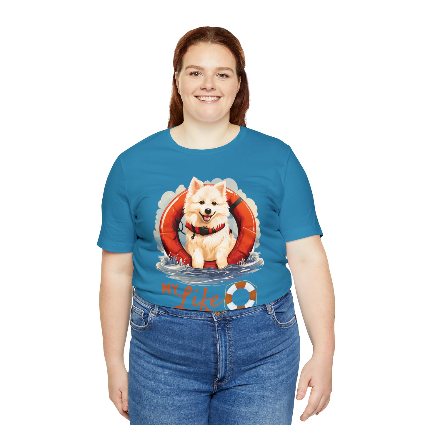 My Life Saver American Eskimo Dog Tee