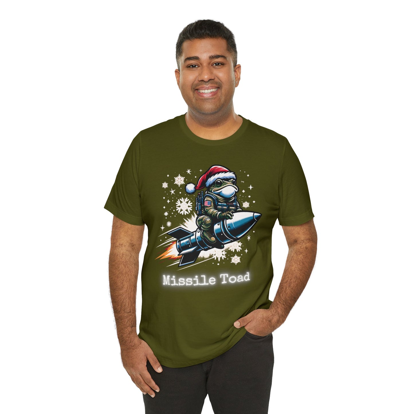 🚀 "Missile Toad 2: The Holiday Hop" Tee