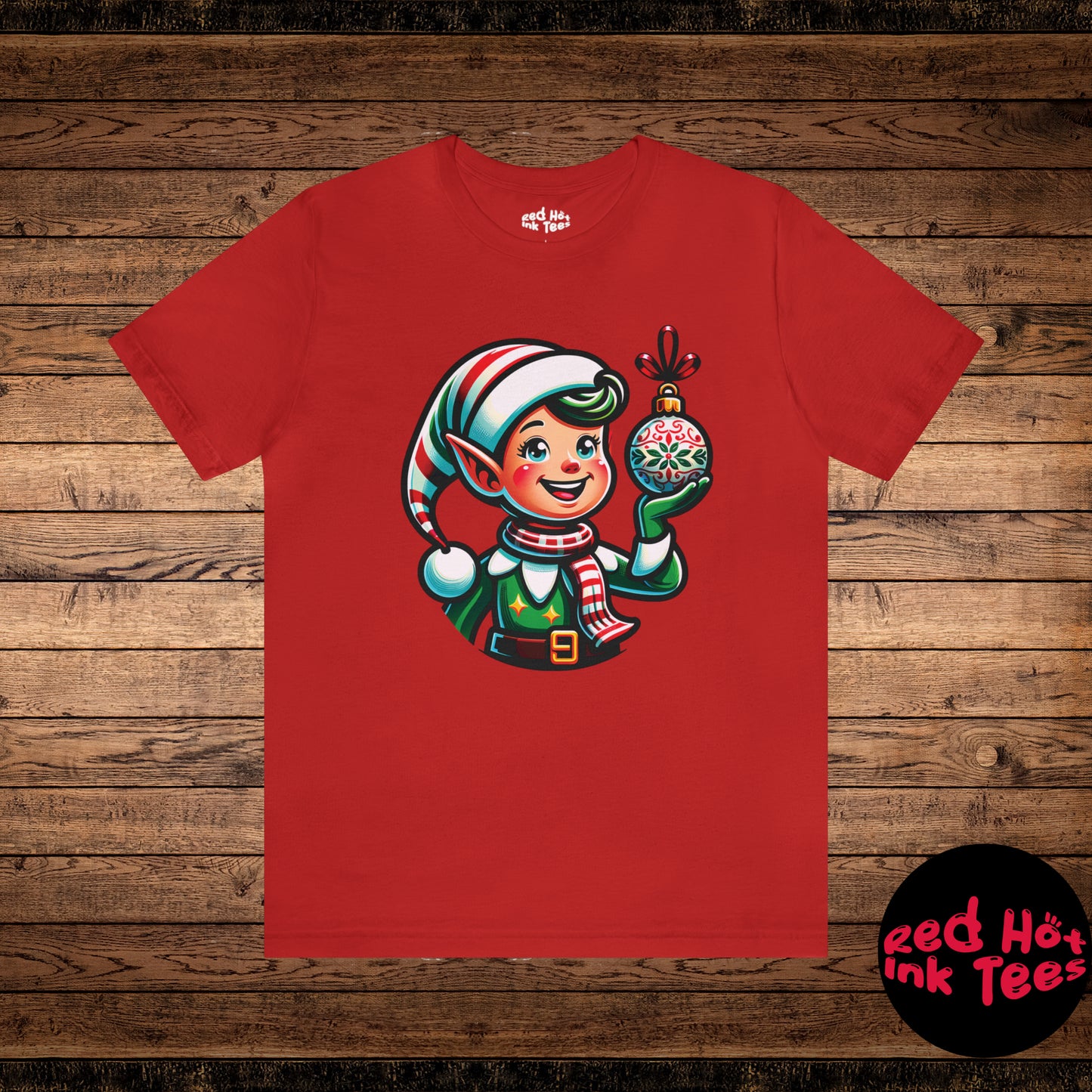 Elf Ornament Tee