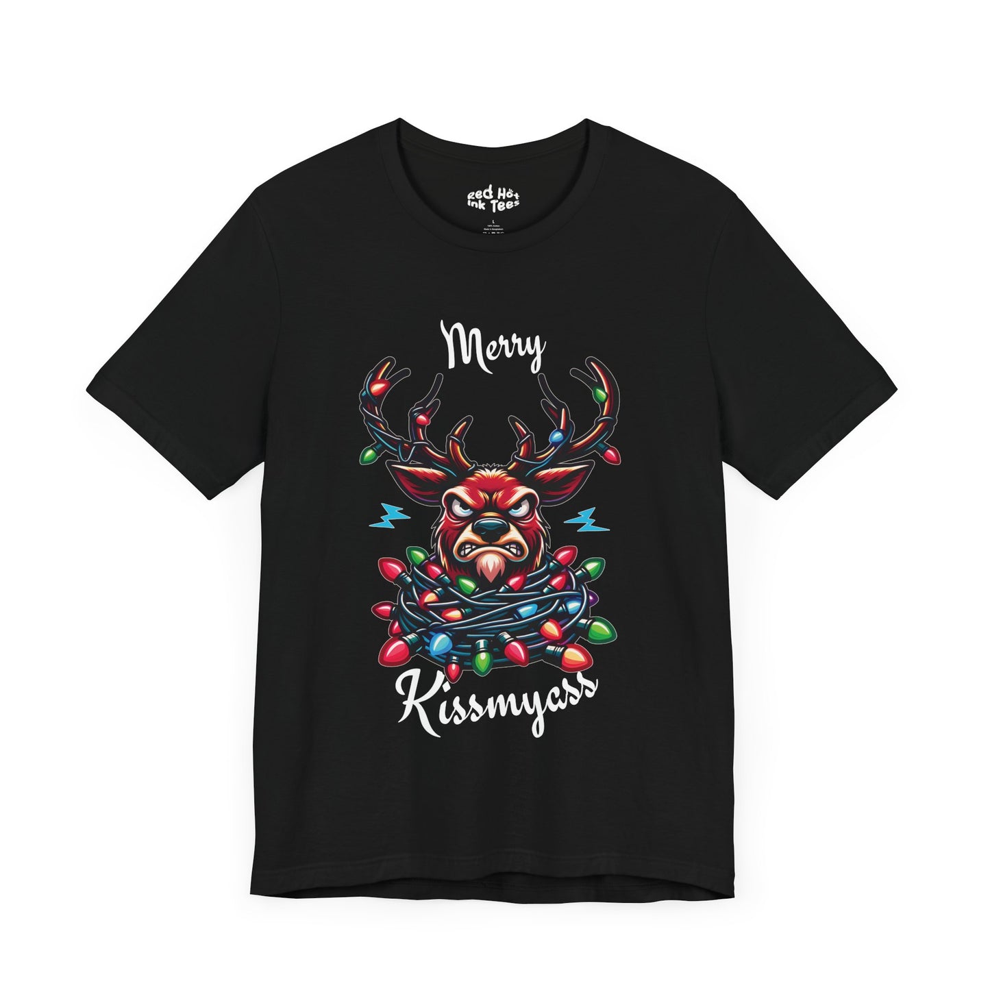 Merry Kissmyass Deer Tee