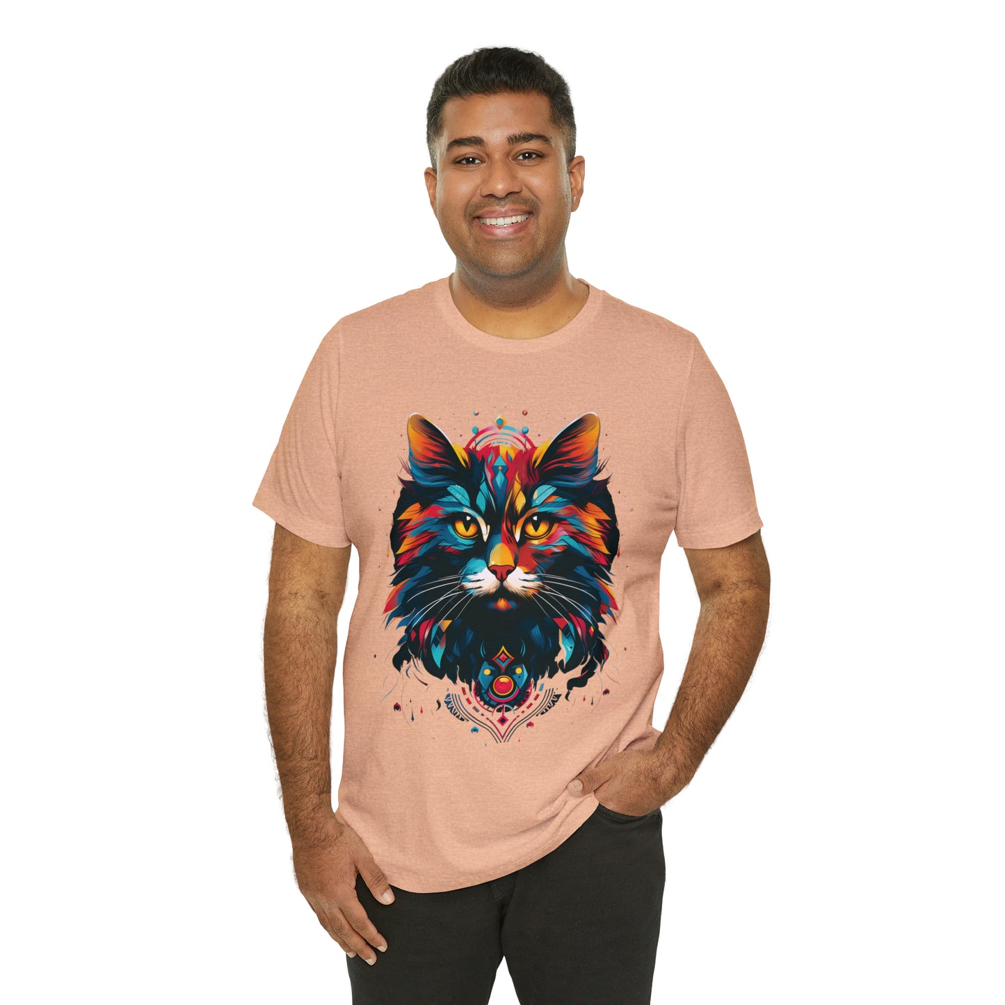 Cat's Chromatic Charm Tee