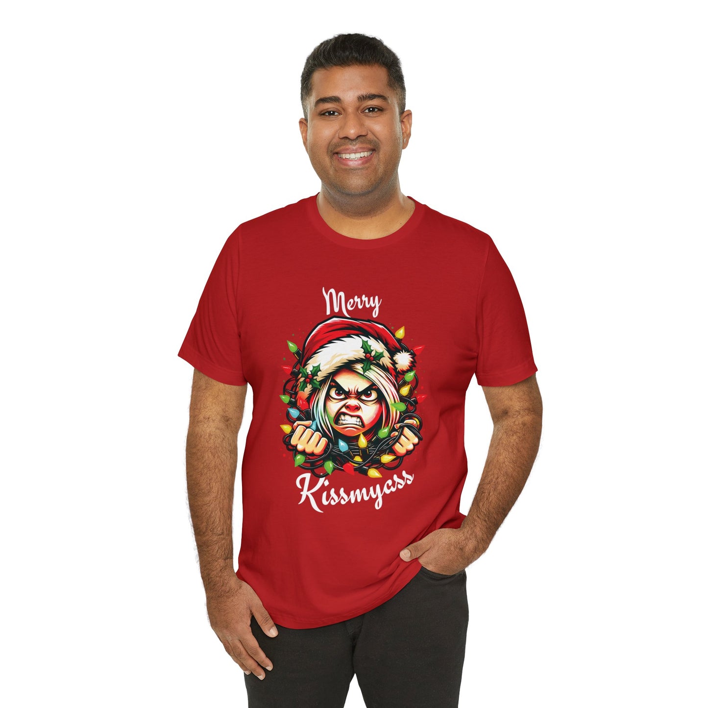 Merry Kissmyass Mrs. Claus Tee