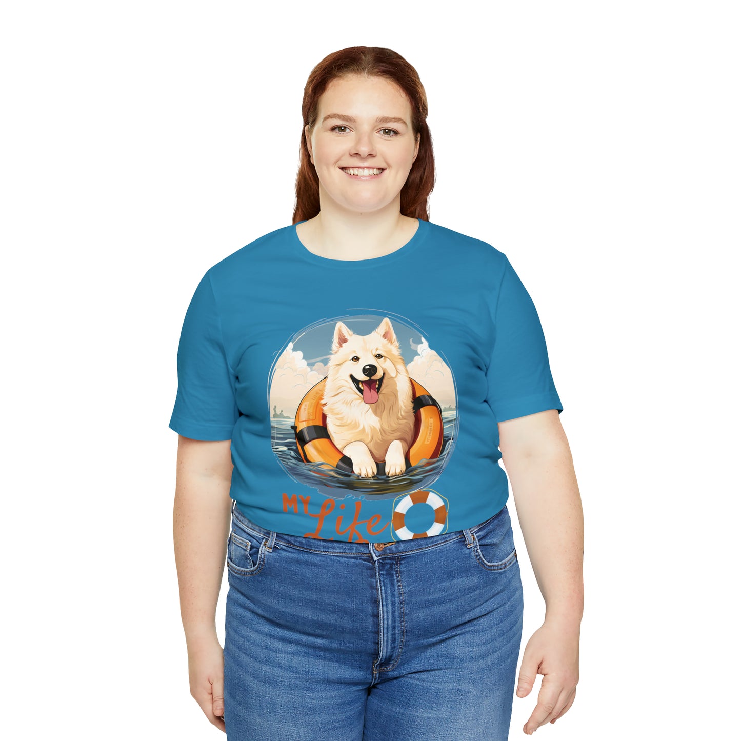 My Life Saver Samoyed Dog Tee