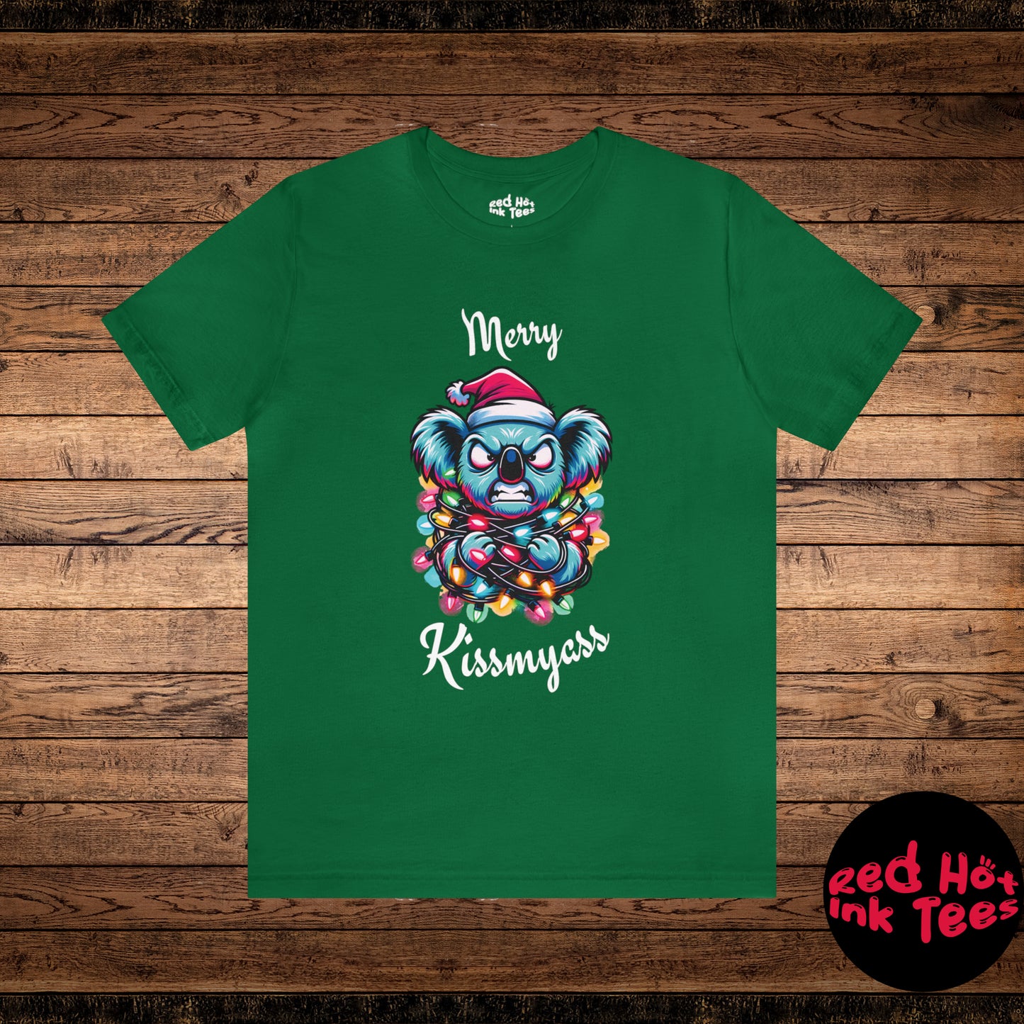 Merry Kissmyass Koala Tee