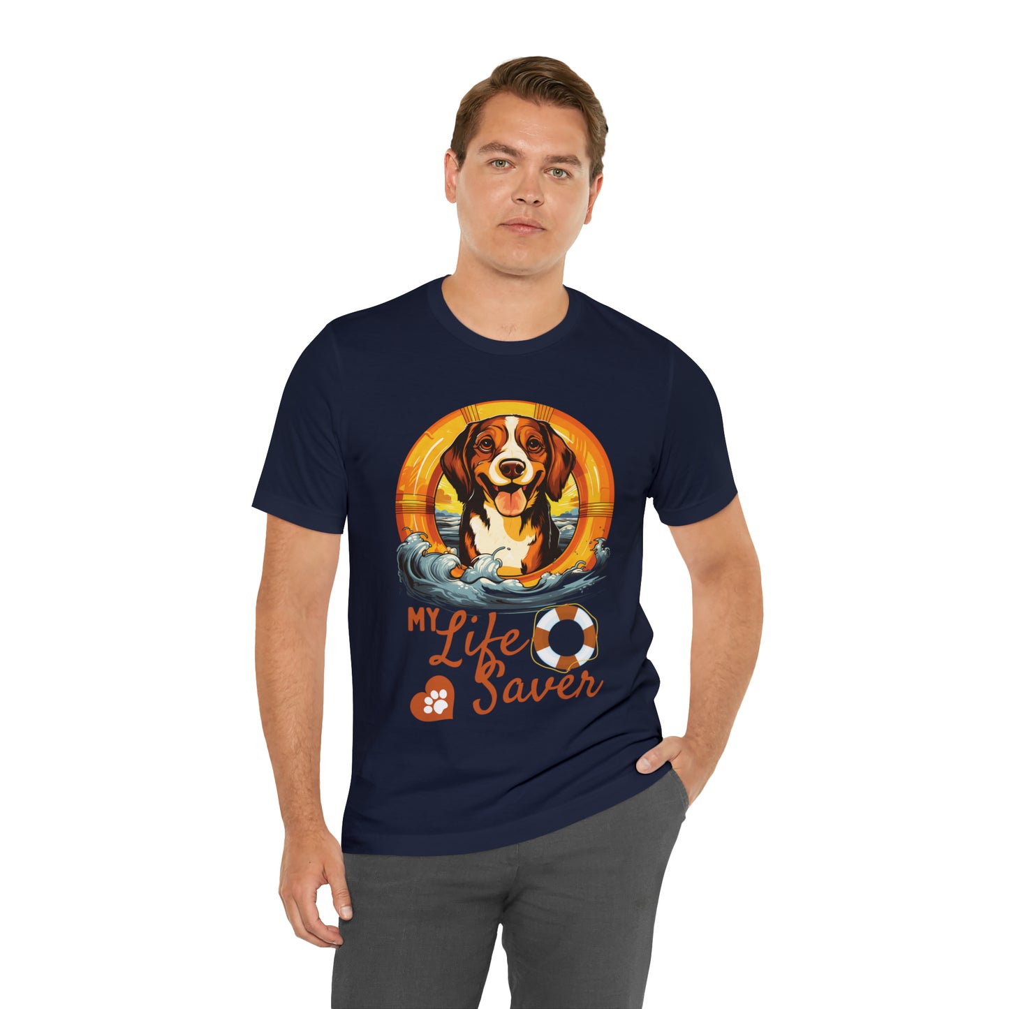 My Life Saver Beagle Dog Tee