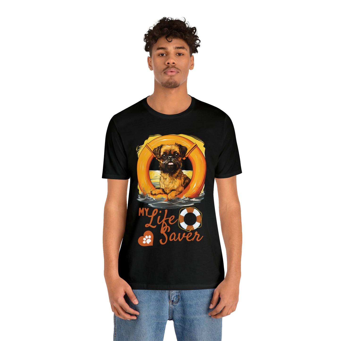 My Life Saver Brussels Griffon Dog Tee