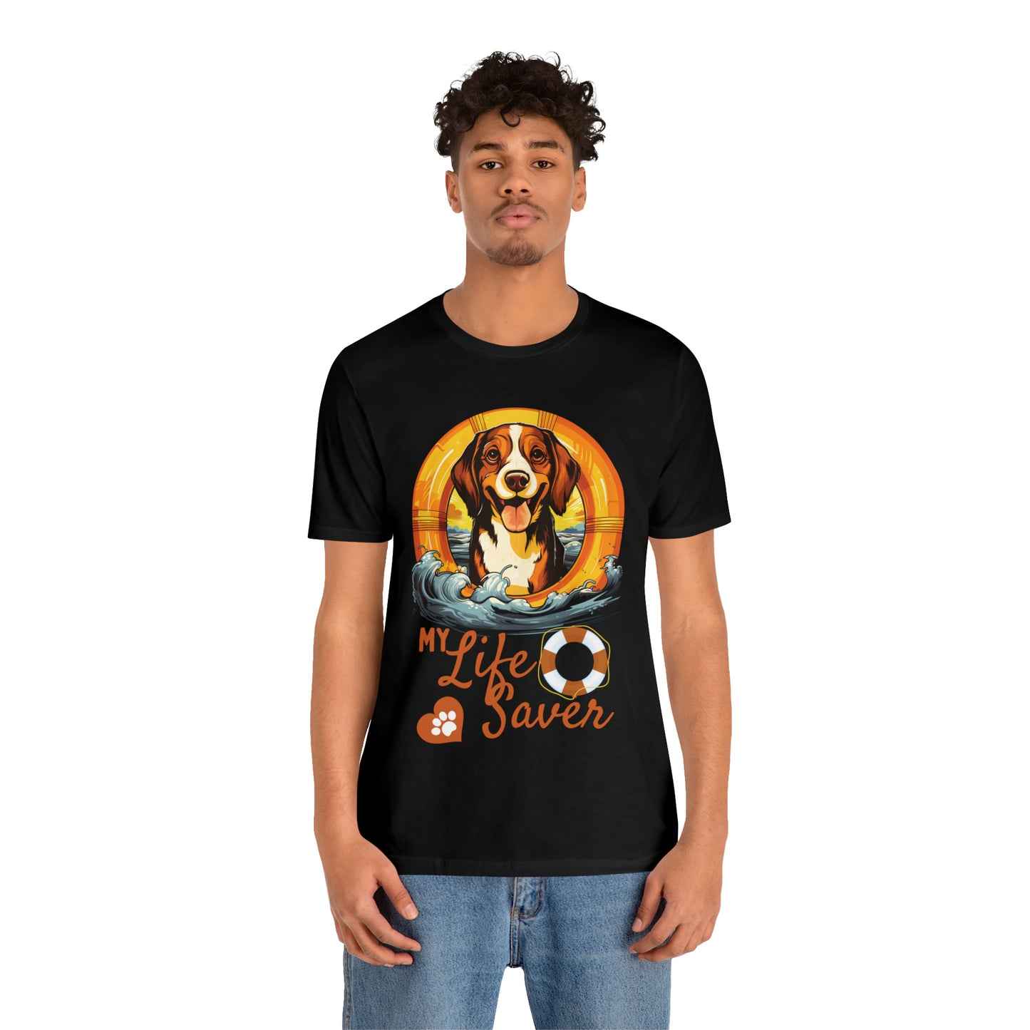 My Life Saver Beagle Dog Tee