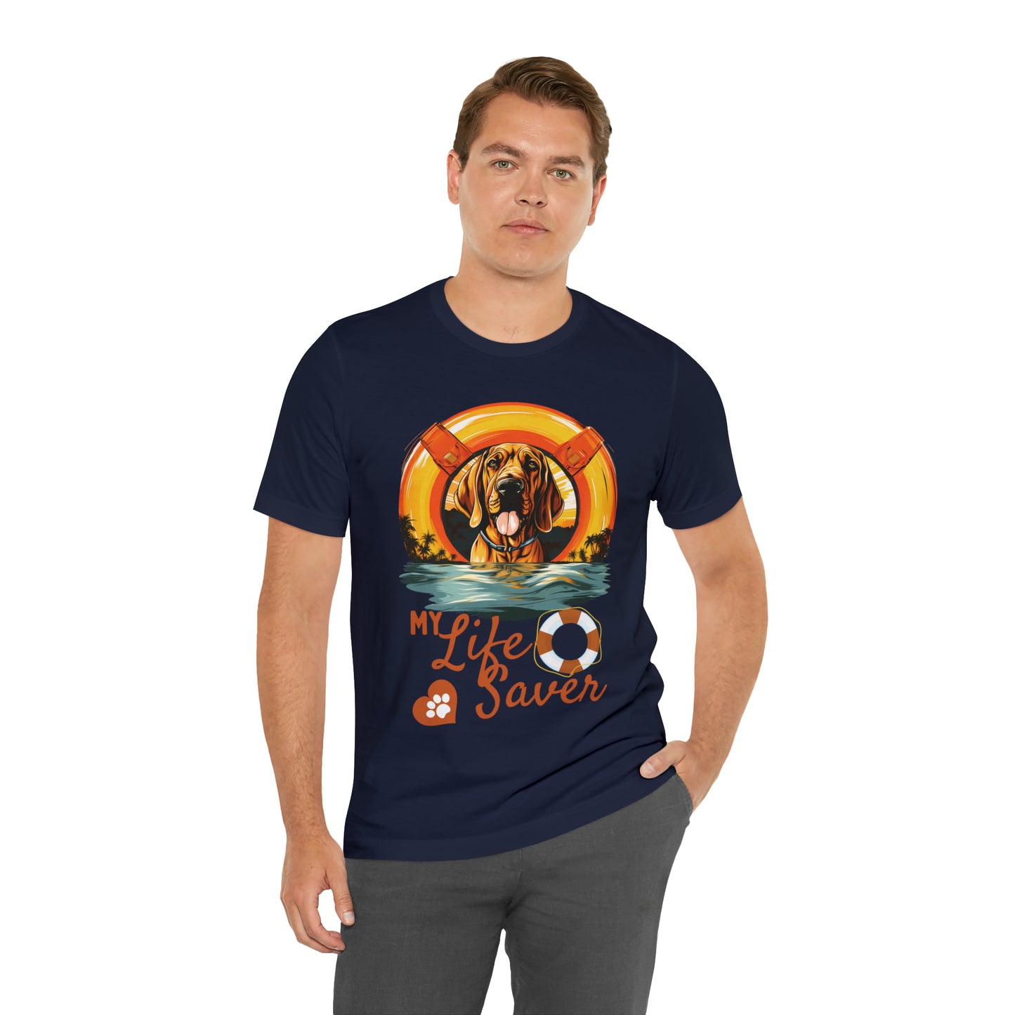 My Life Saver Bloodhound Dog Tee