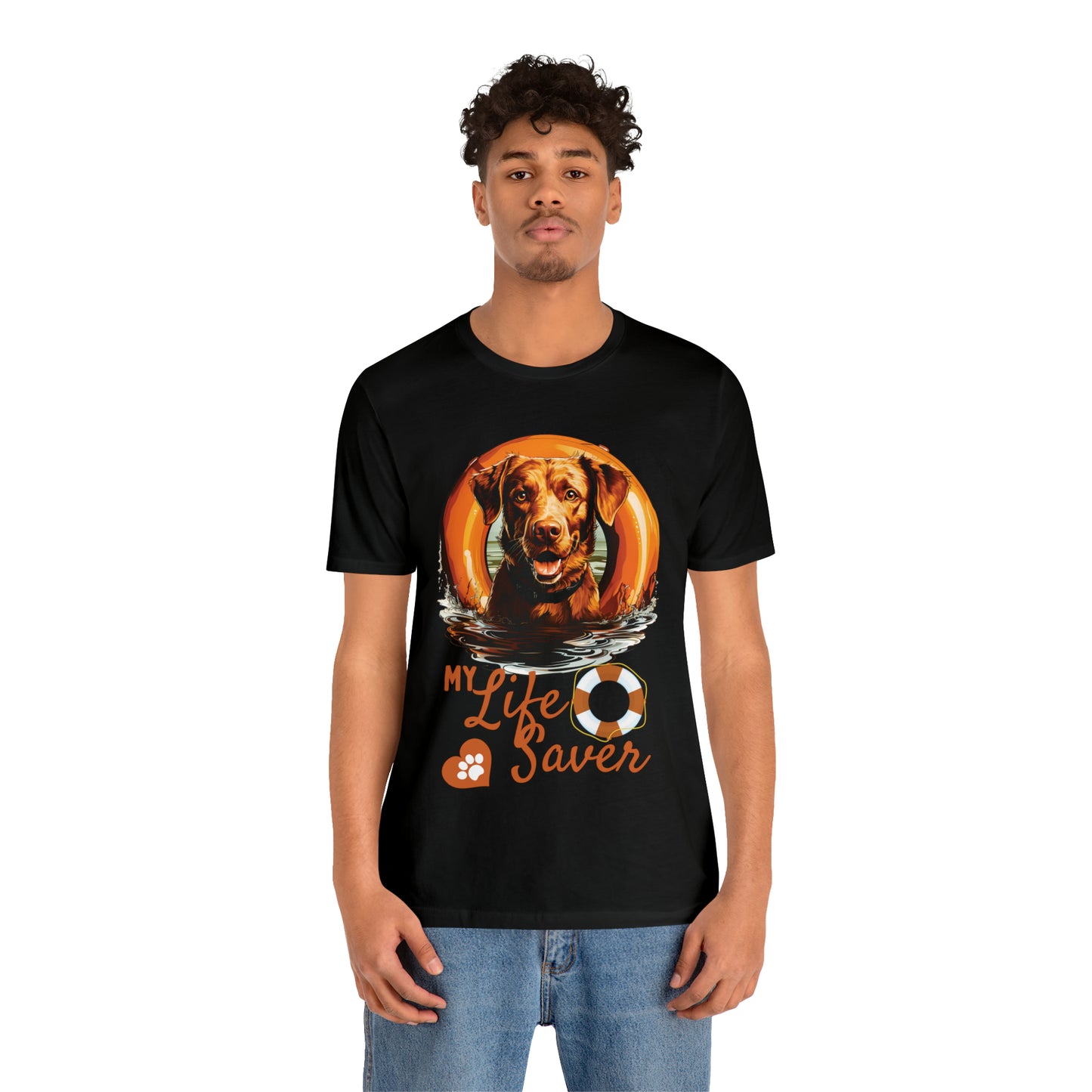 My Life Saver Chesapeake Bay Retriever Dog Tee