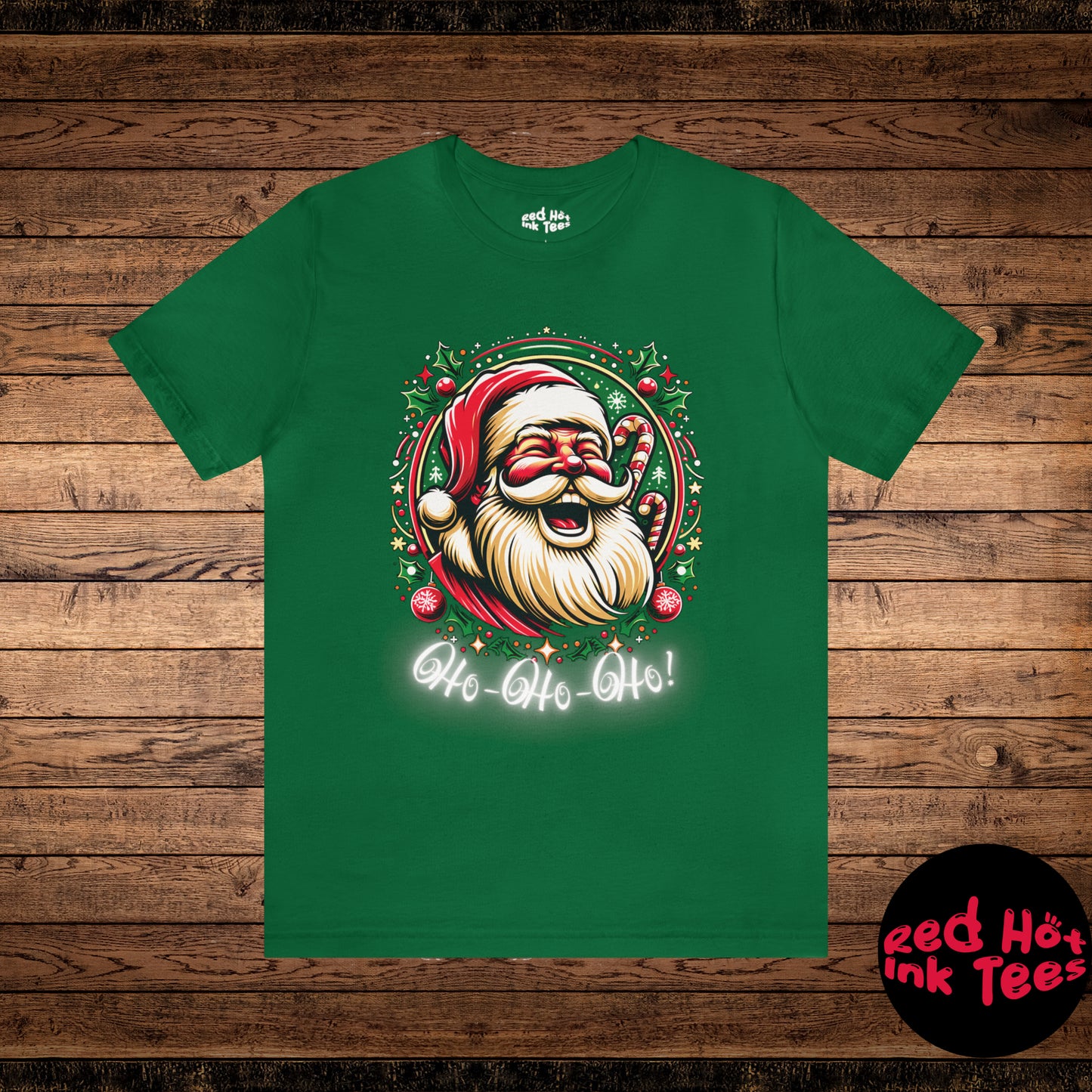 🎅 "Ho-Ho-Ho! Santa's Laugh" Tee