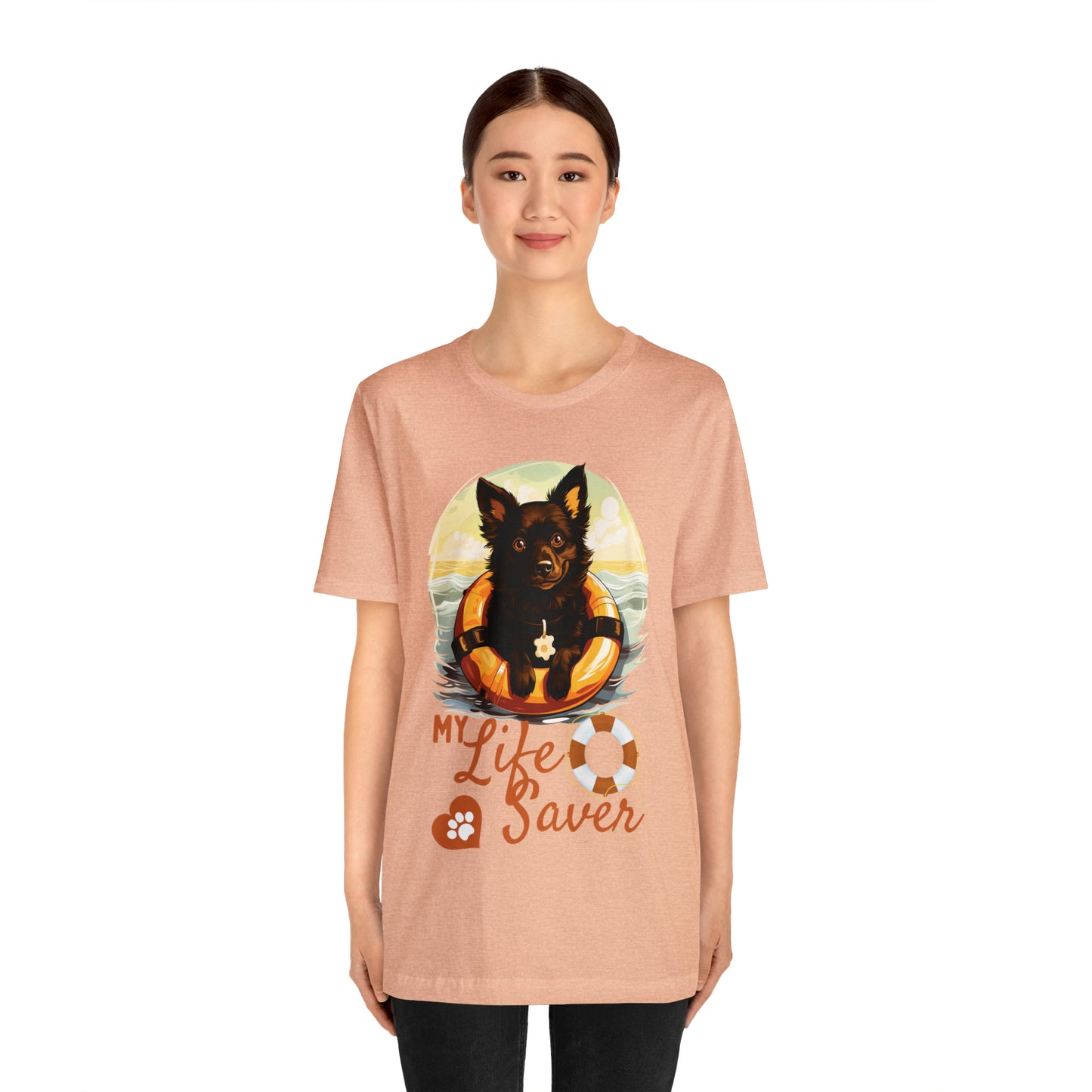 My Life Saver Schipperke Dog Tee