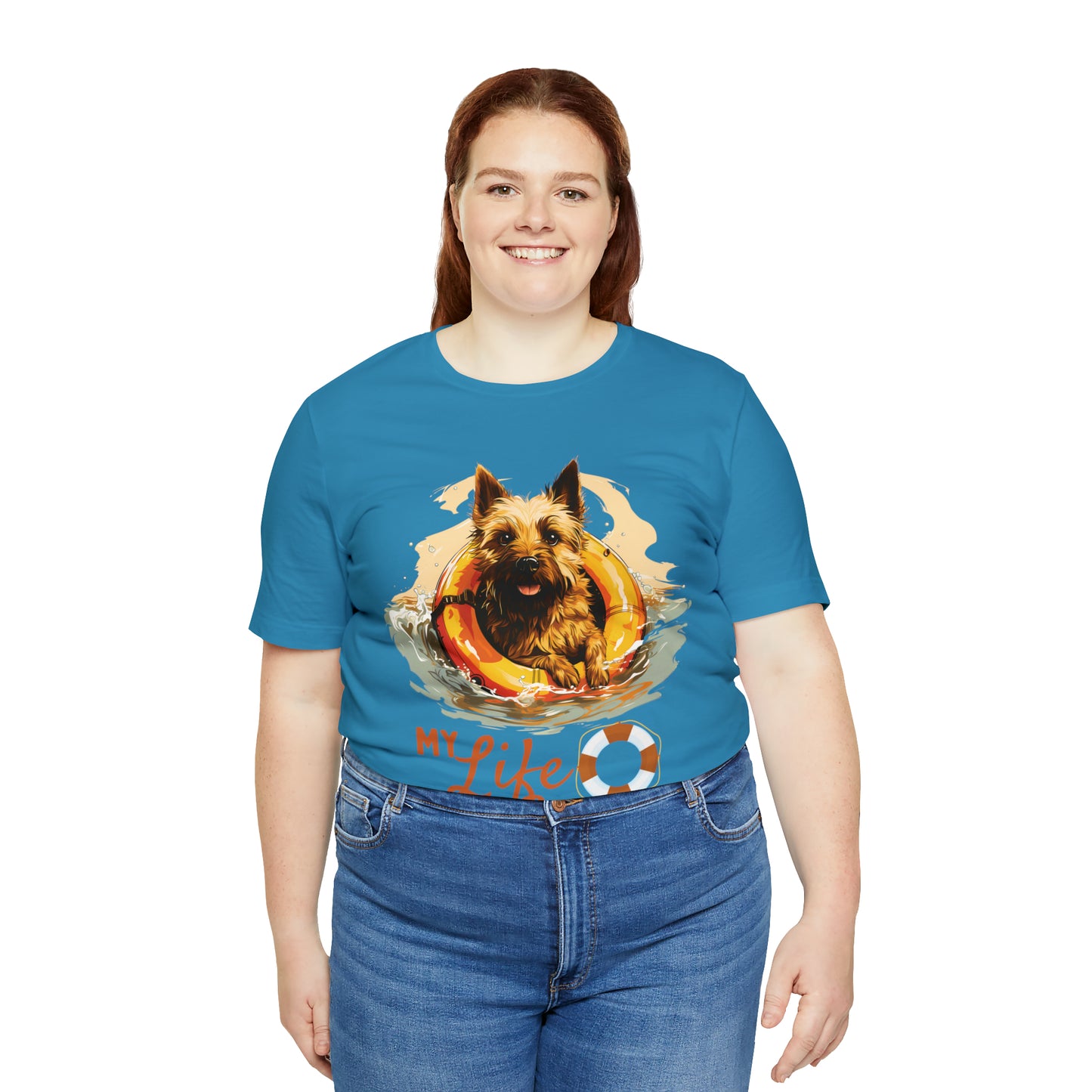 My Life Saver Cairn Terrier Dog Tee