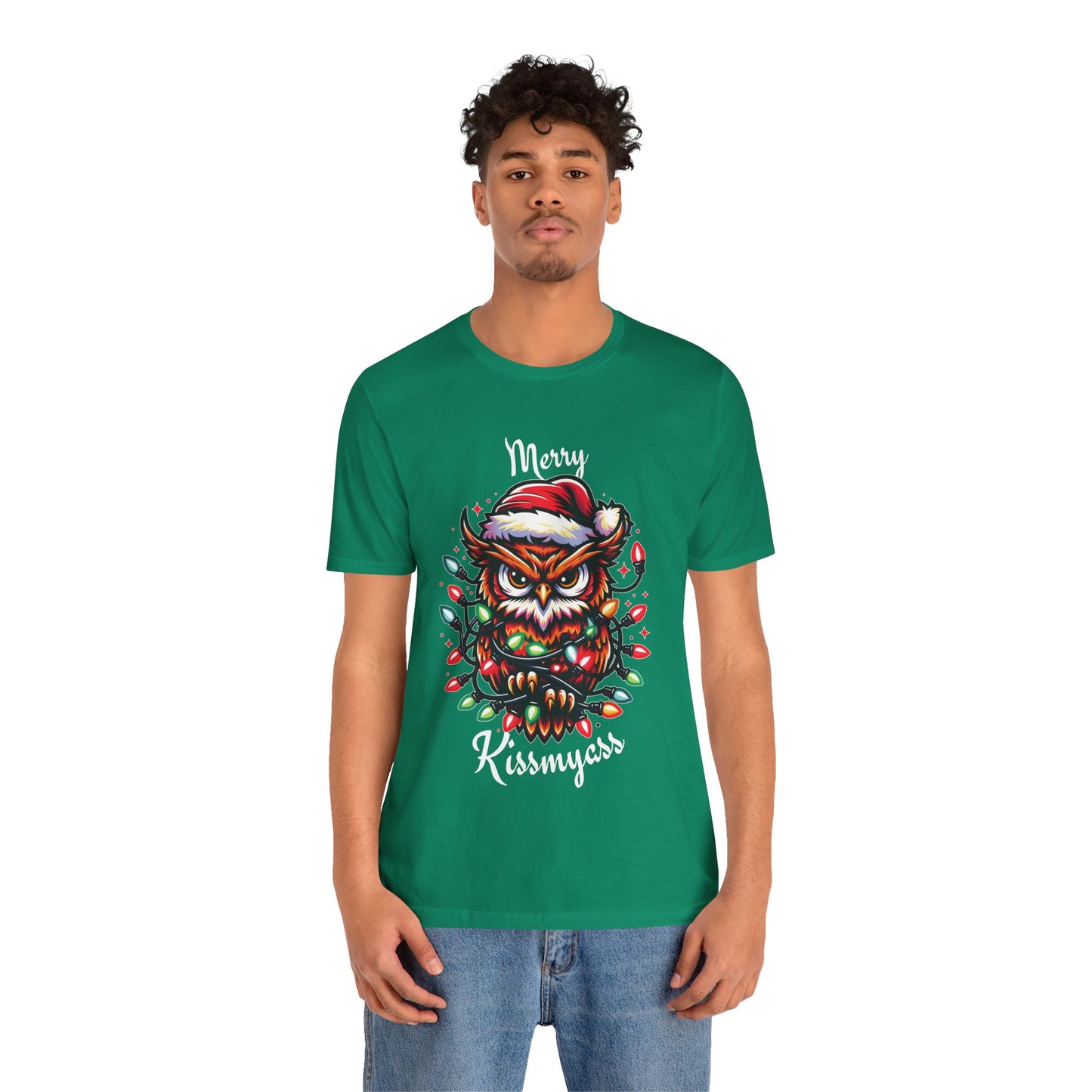 Merry Kissmyass Owl Tee