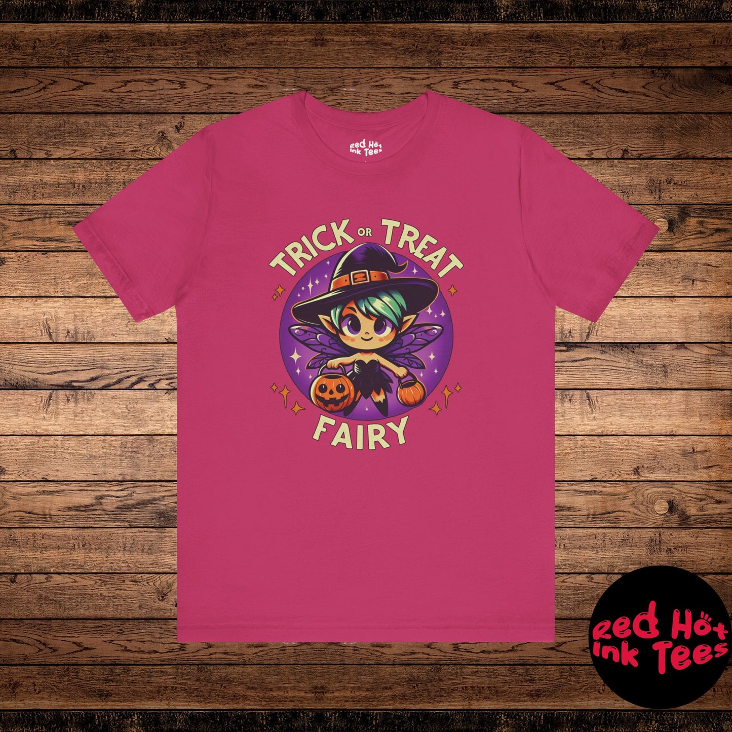 🧚‍♀️🎃 "Trick or Treat Fairy" Cute Halloween T-Shirt 🧙‍♀️🦇