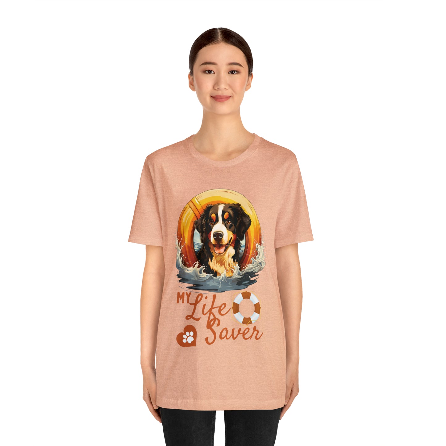 My Life Saver Bernese Mountain Dog Tee