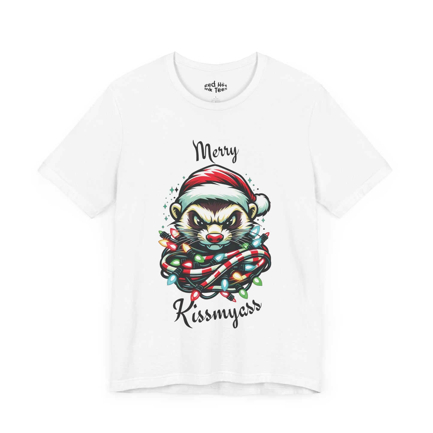 Merry Kissmyass Ferret Tee