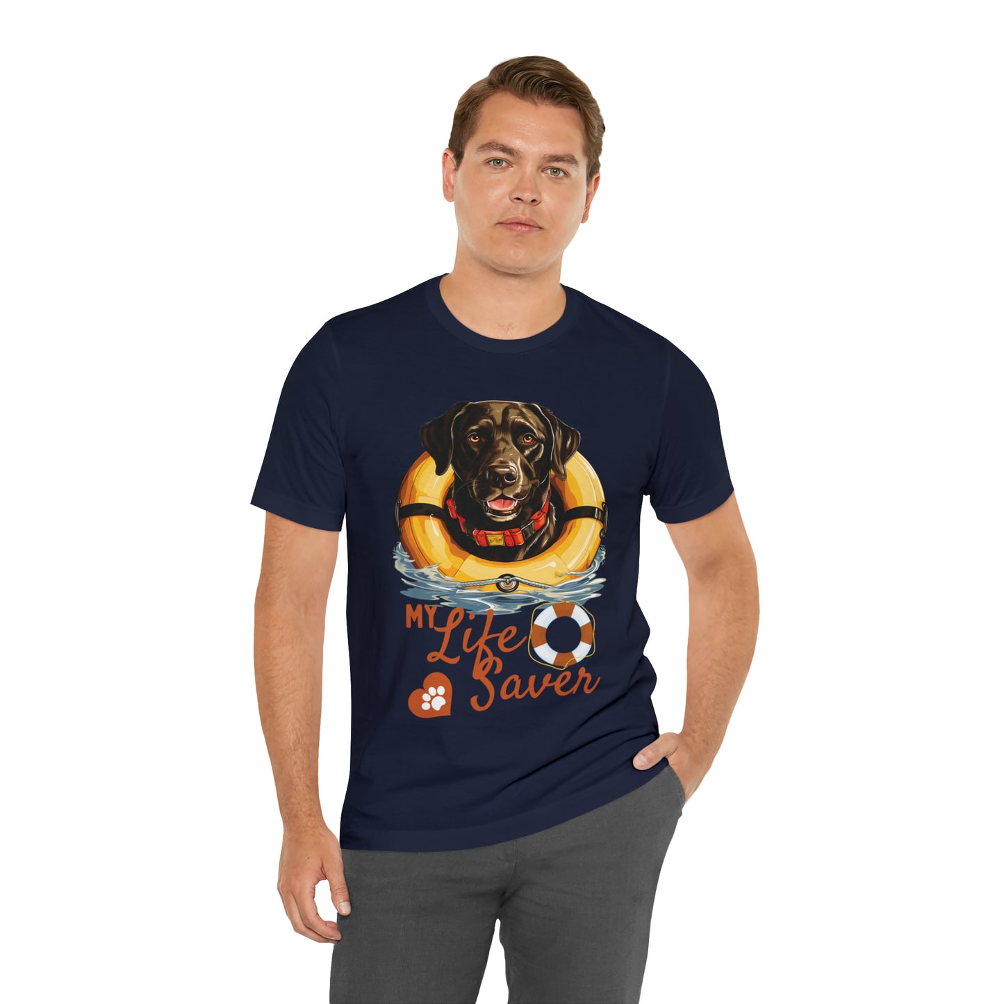 My Life Saver Labrador Retriever Dog Tee