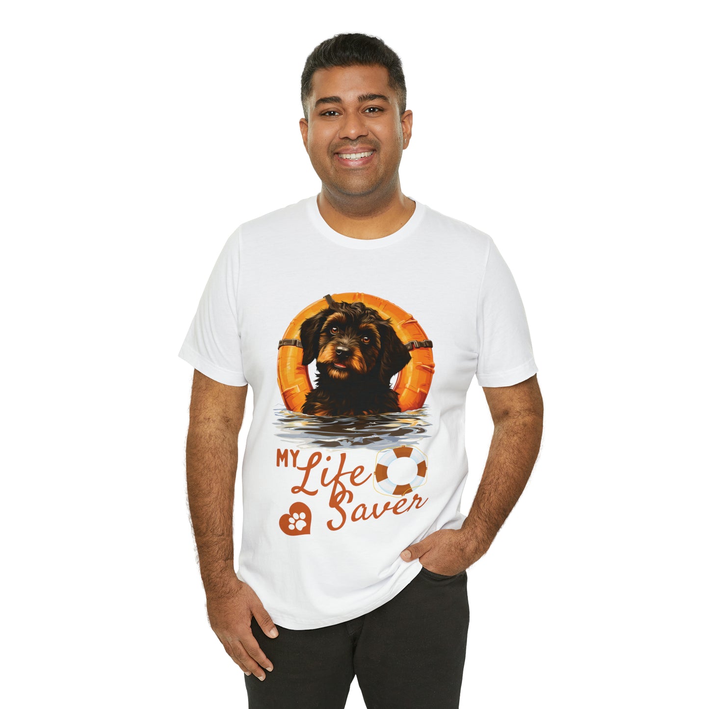 My Life Saver Portuguese Water Dog Tee