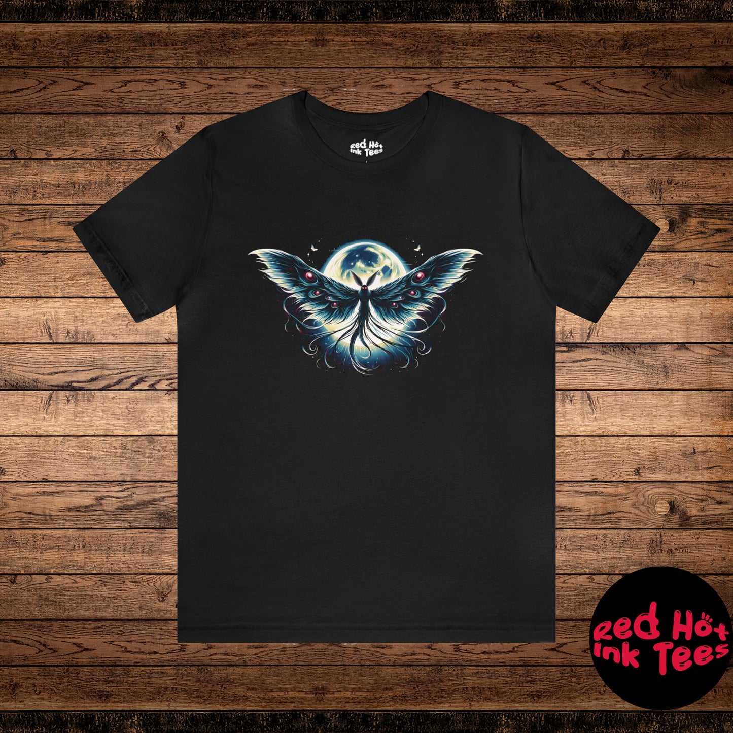 🌕 "Lunar Rising Mothman Tee" 🦋