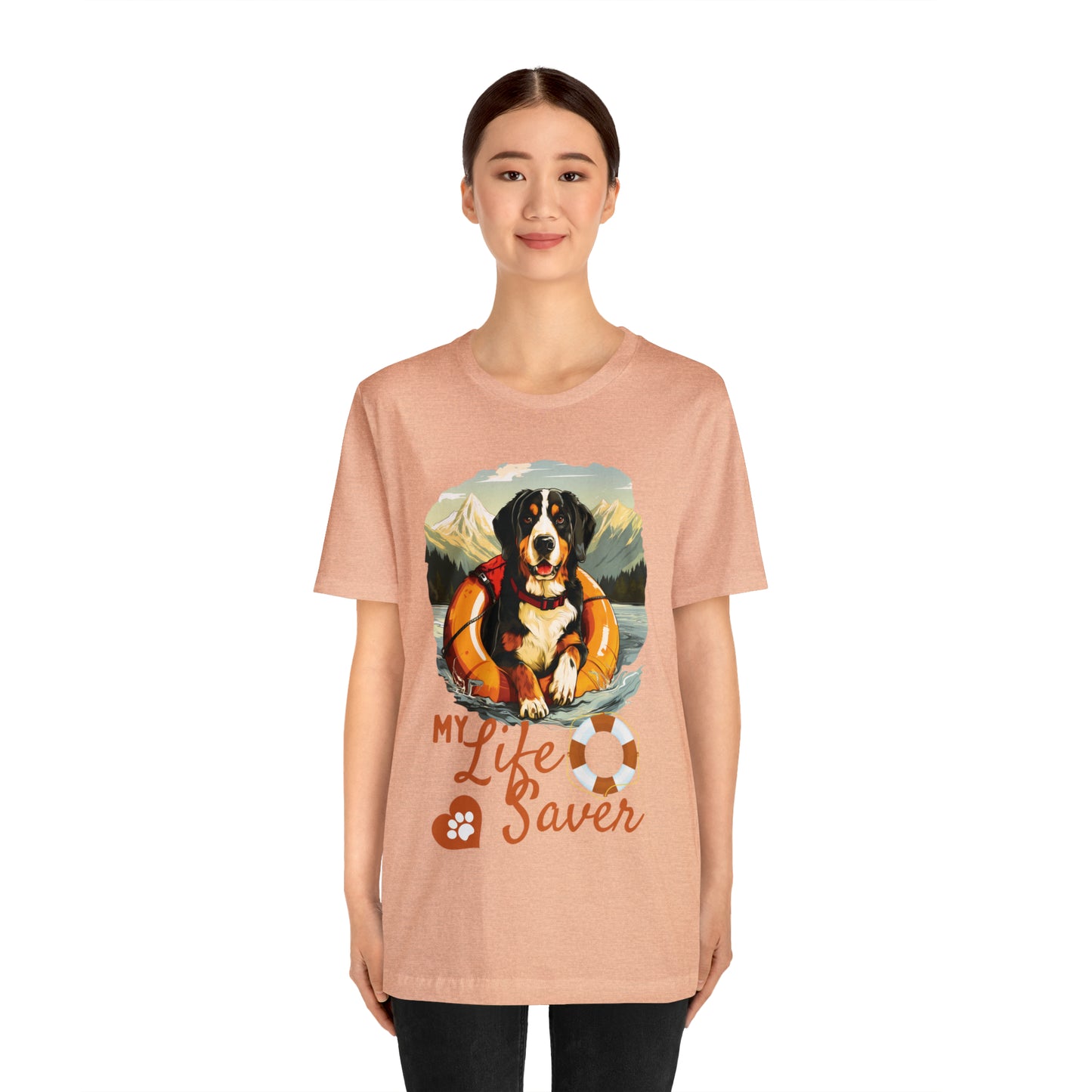 My Life Saver Greater Swiss Mountain Dog Tee