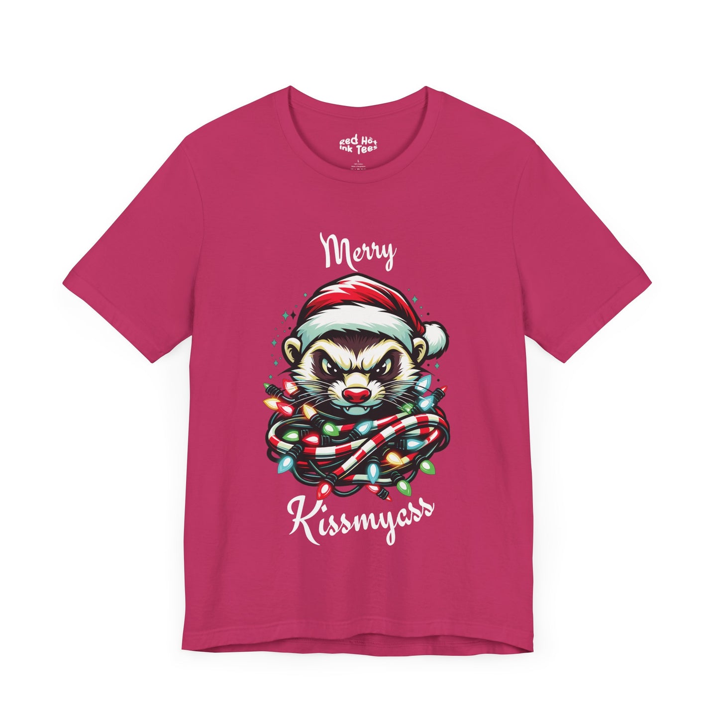 Merry Kissmyass Ferret Tee