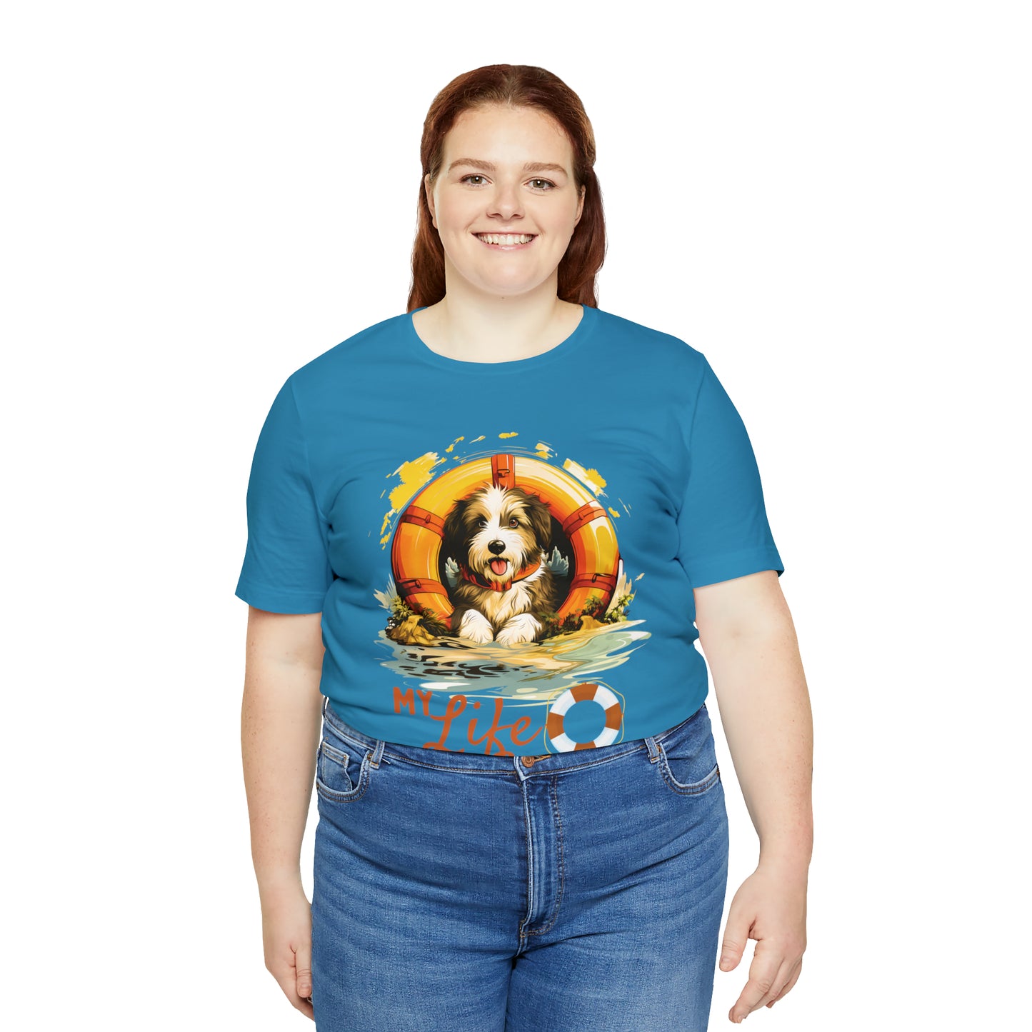 My Life Saver Old English Sheepdog Tee